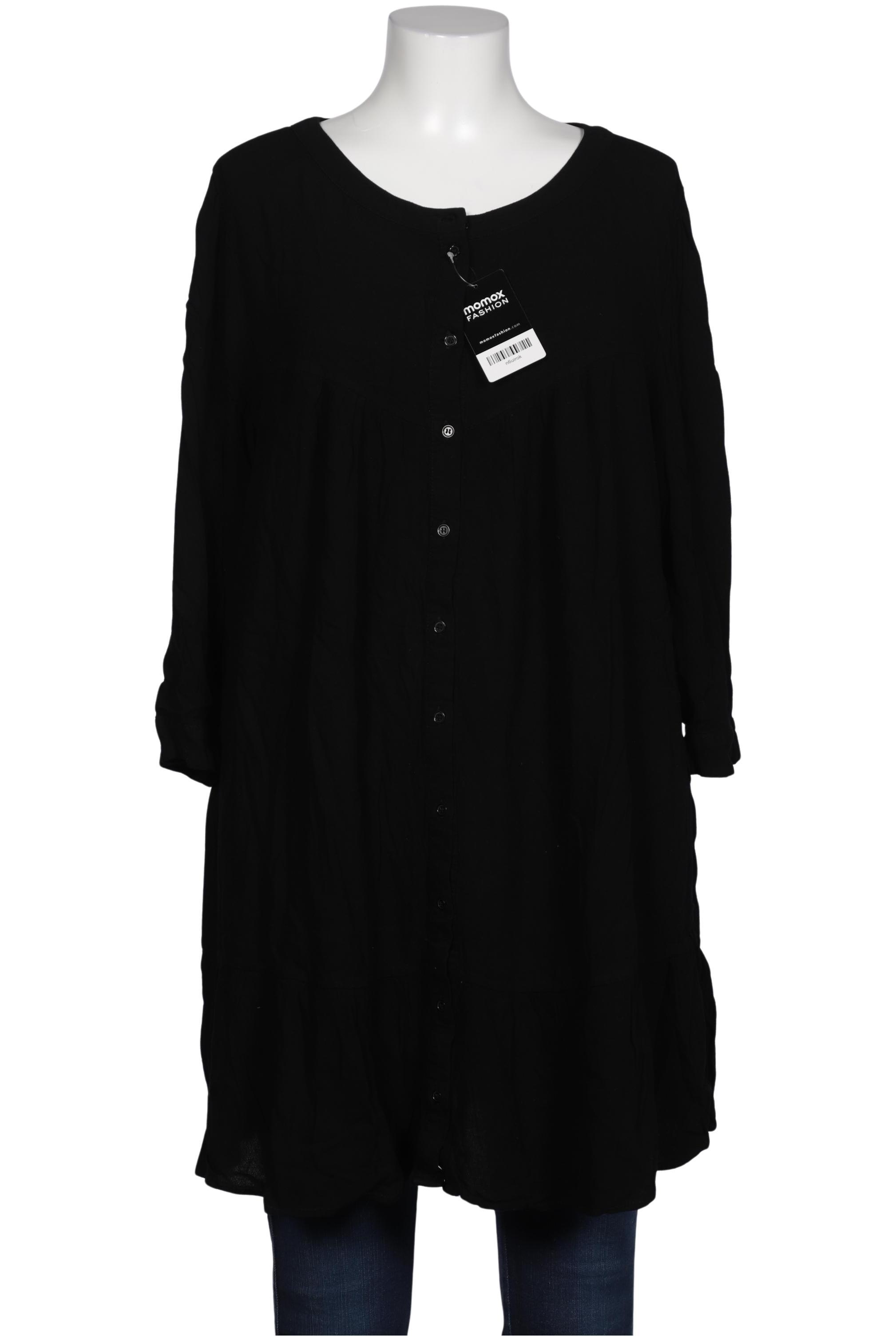 

Zizzi Damen Bluse, schwarz, Gr. 42