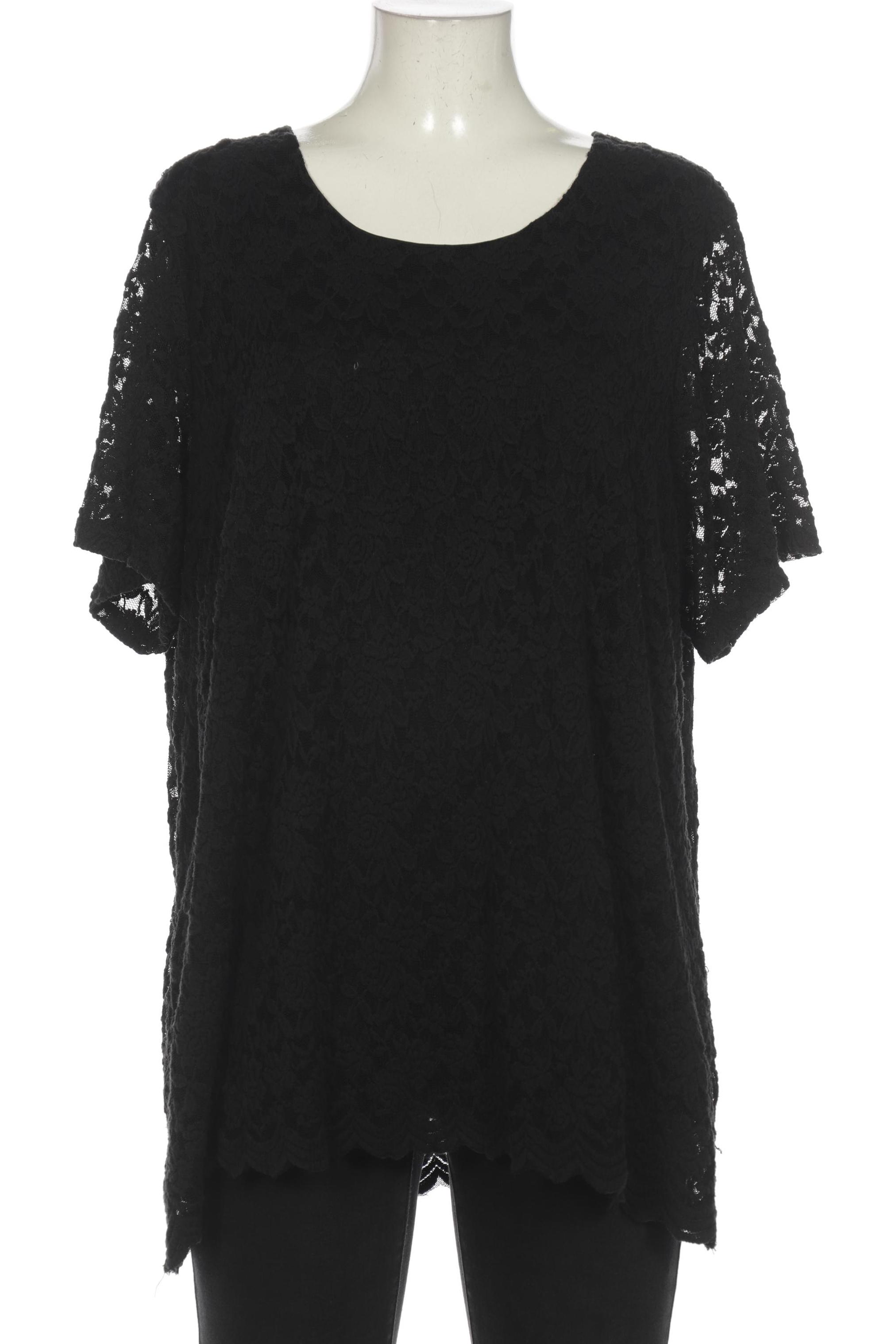 

Zizzi Damen Bluse, schwarz, Gr. 42