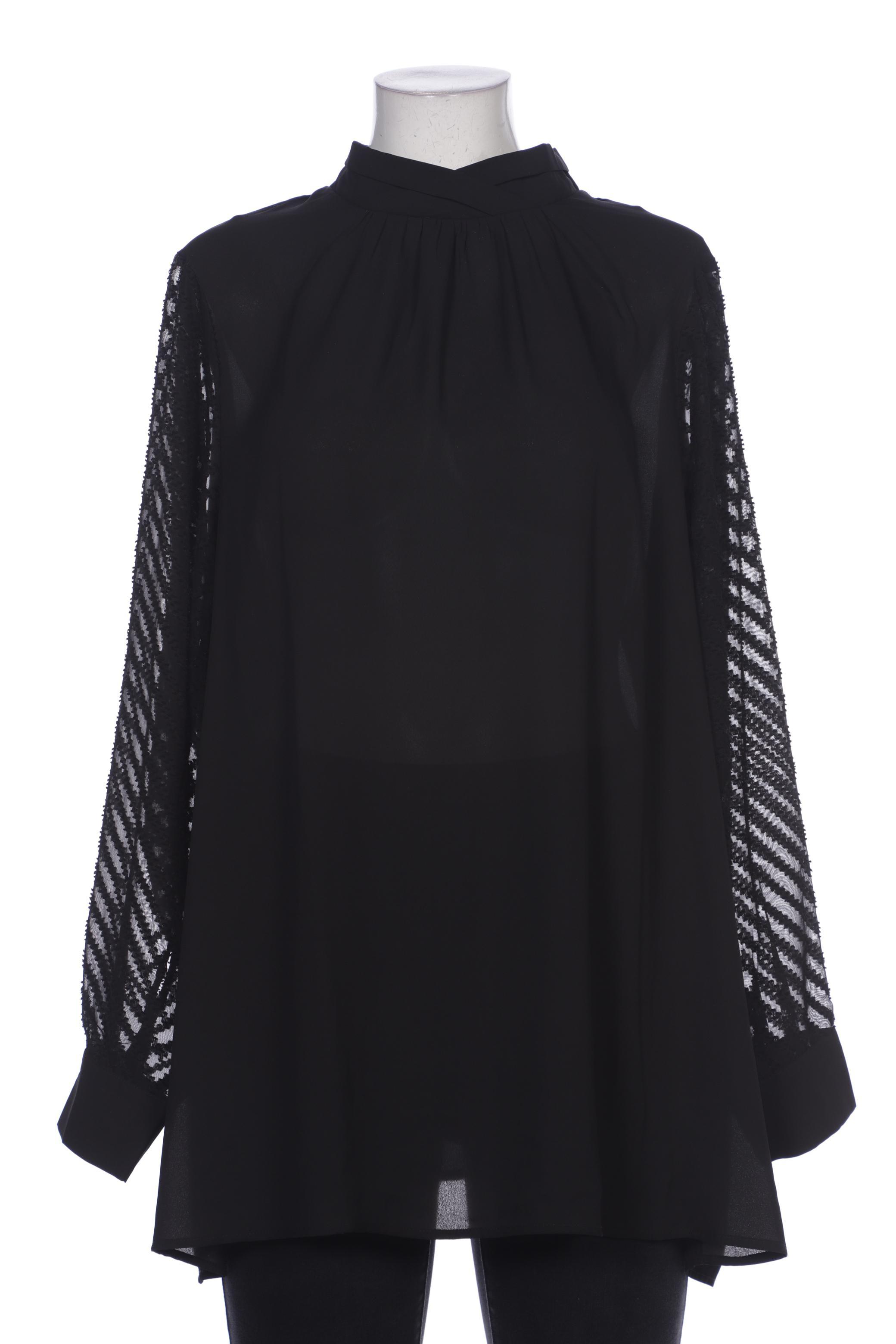 

Zizzi Damen Bluse, schwarz, Gr. 42