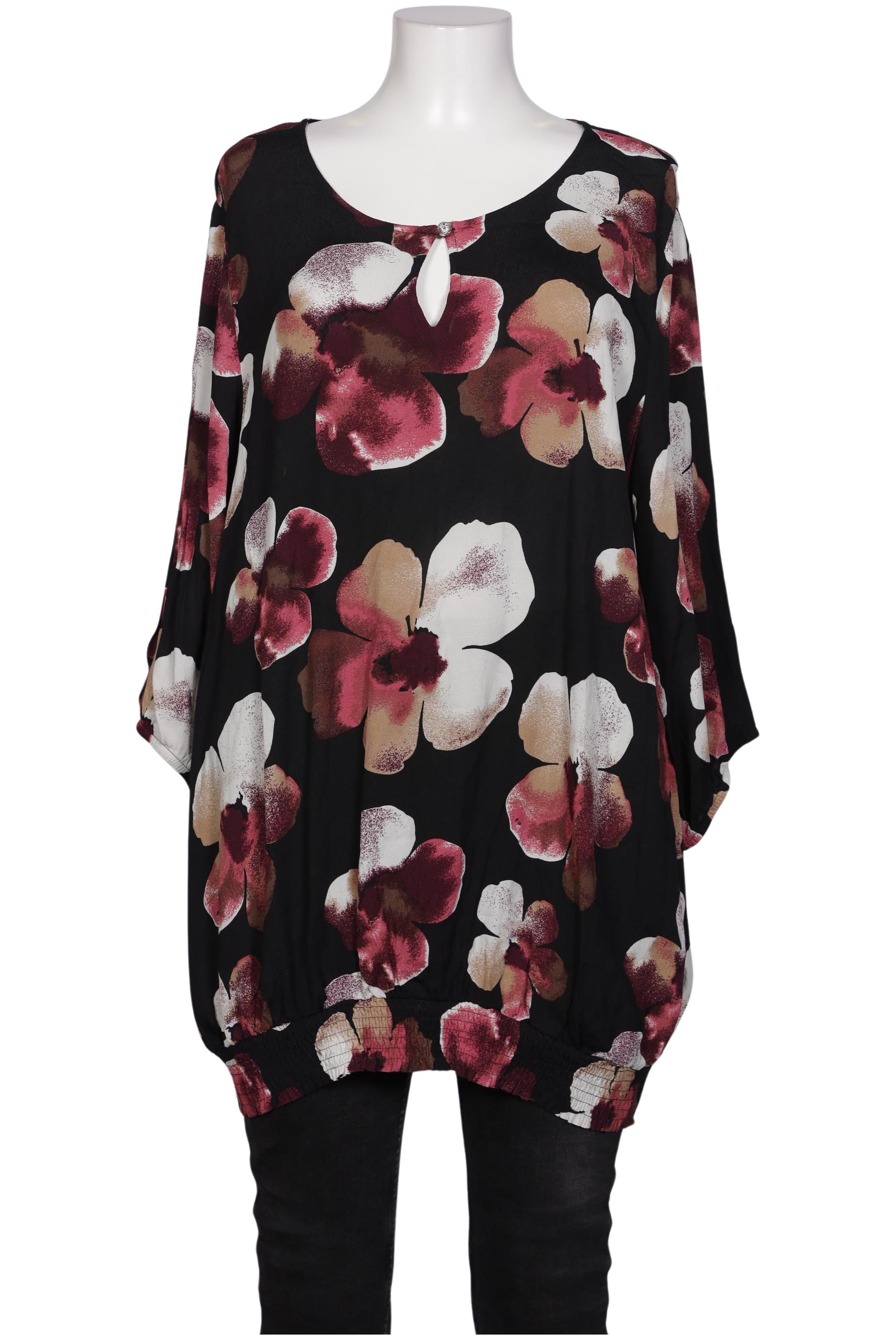 

Zizzi Damen Bluse, schwarz, Gr. 44