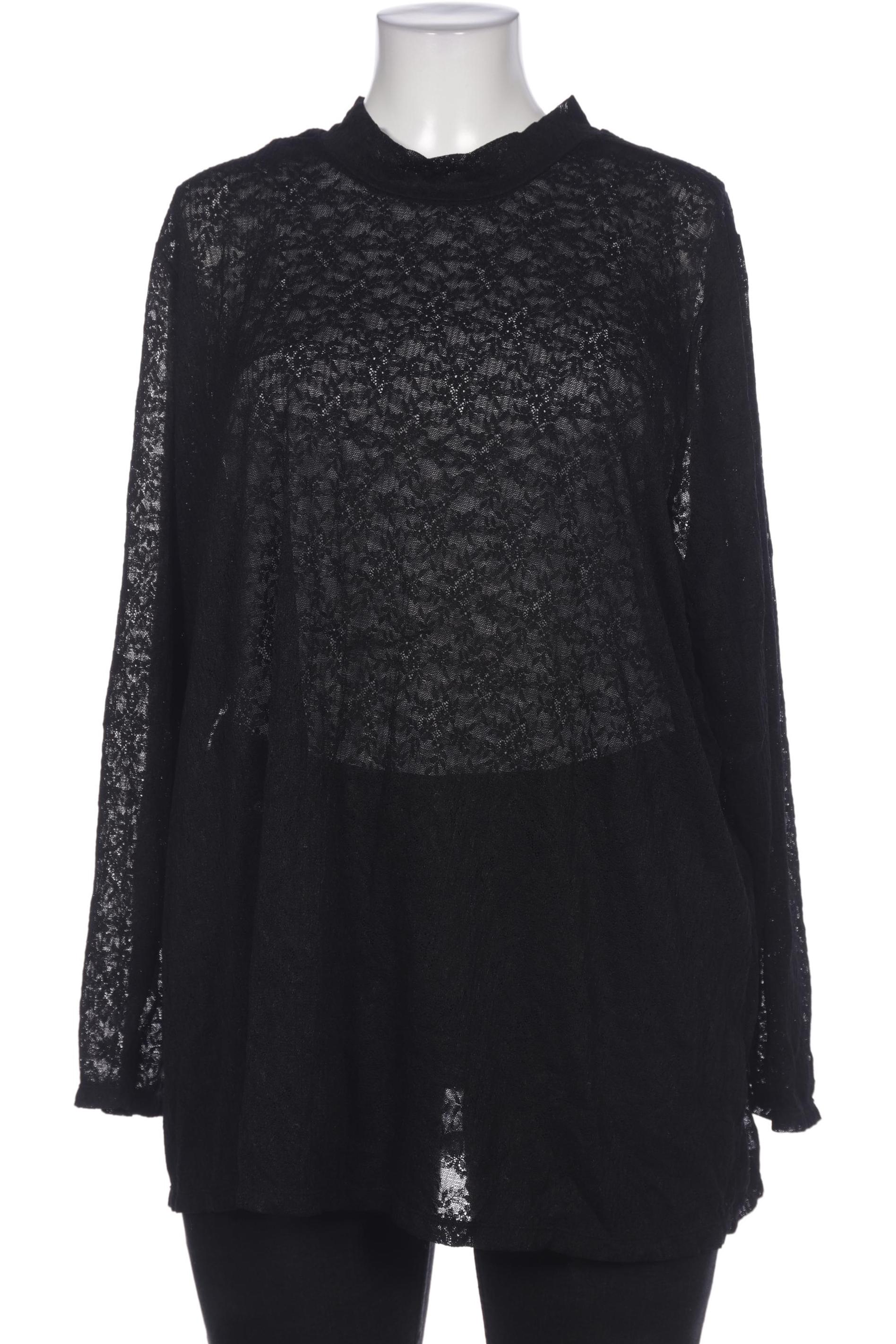 

Zizzi Damen Bluse, schwarz, Gr. 46