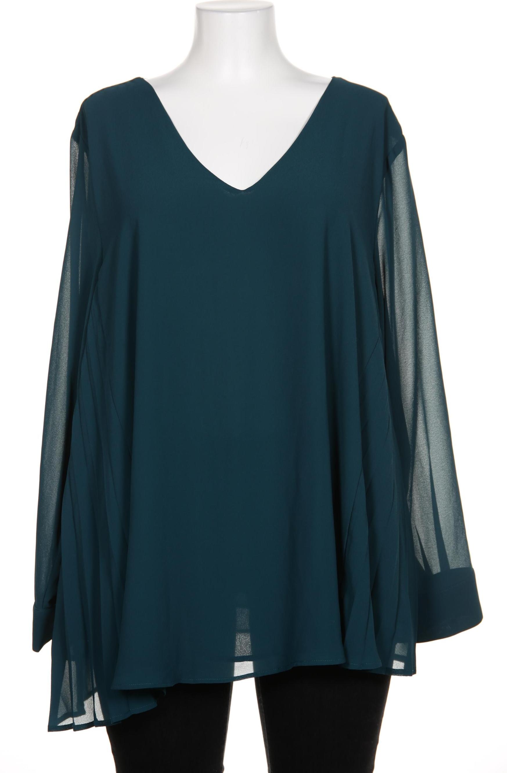 

Zizzi Damen Bluse, türkis, Gr. 44
