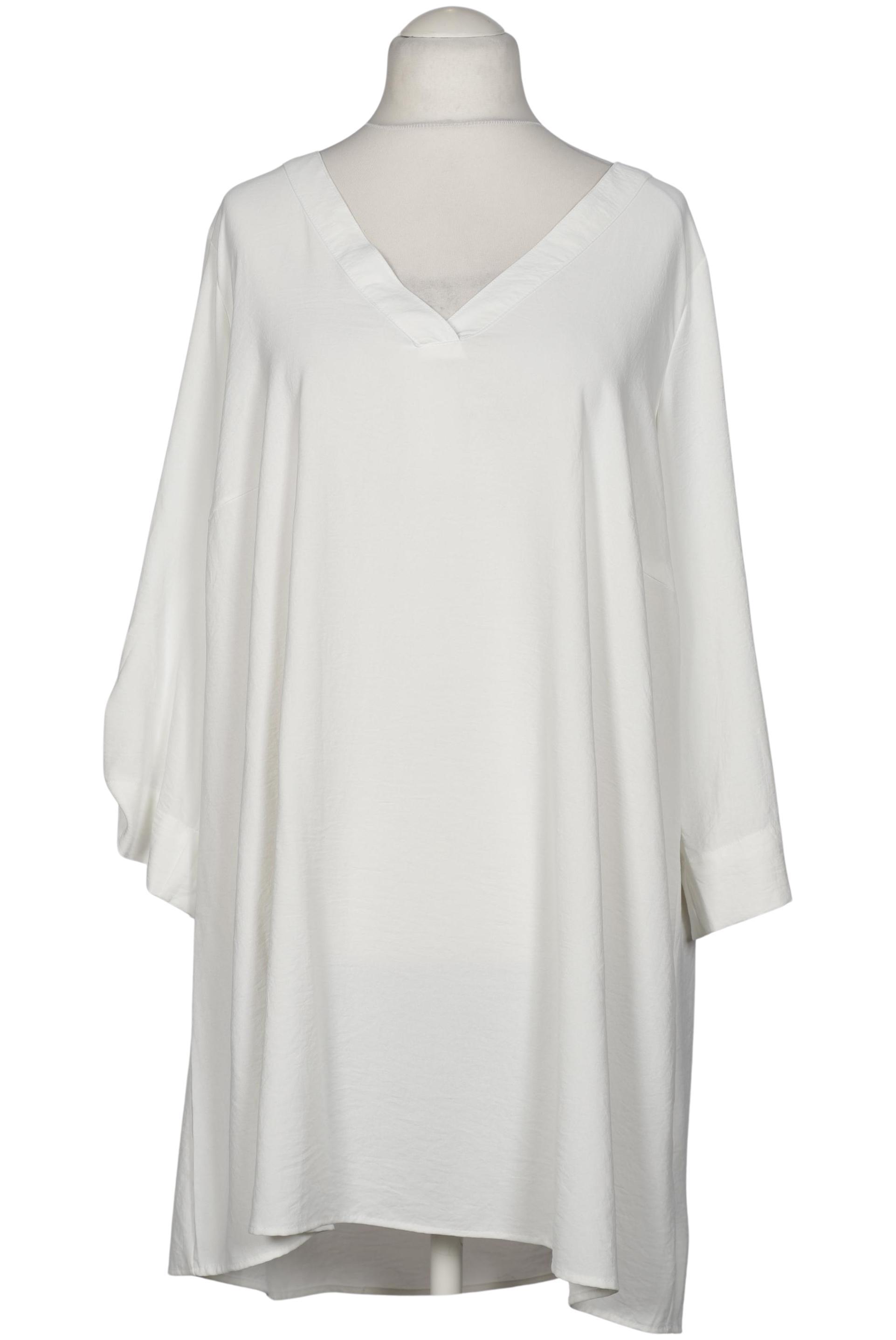 

Zizzi Damen Bluse, weiß, Gr. 42