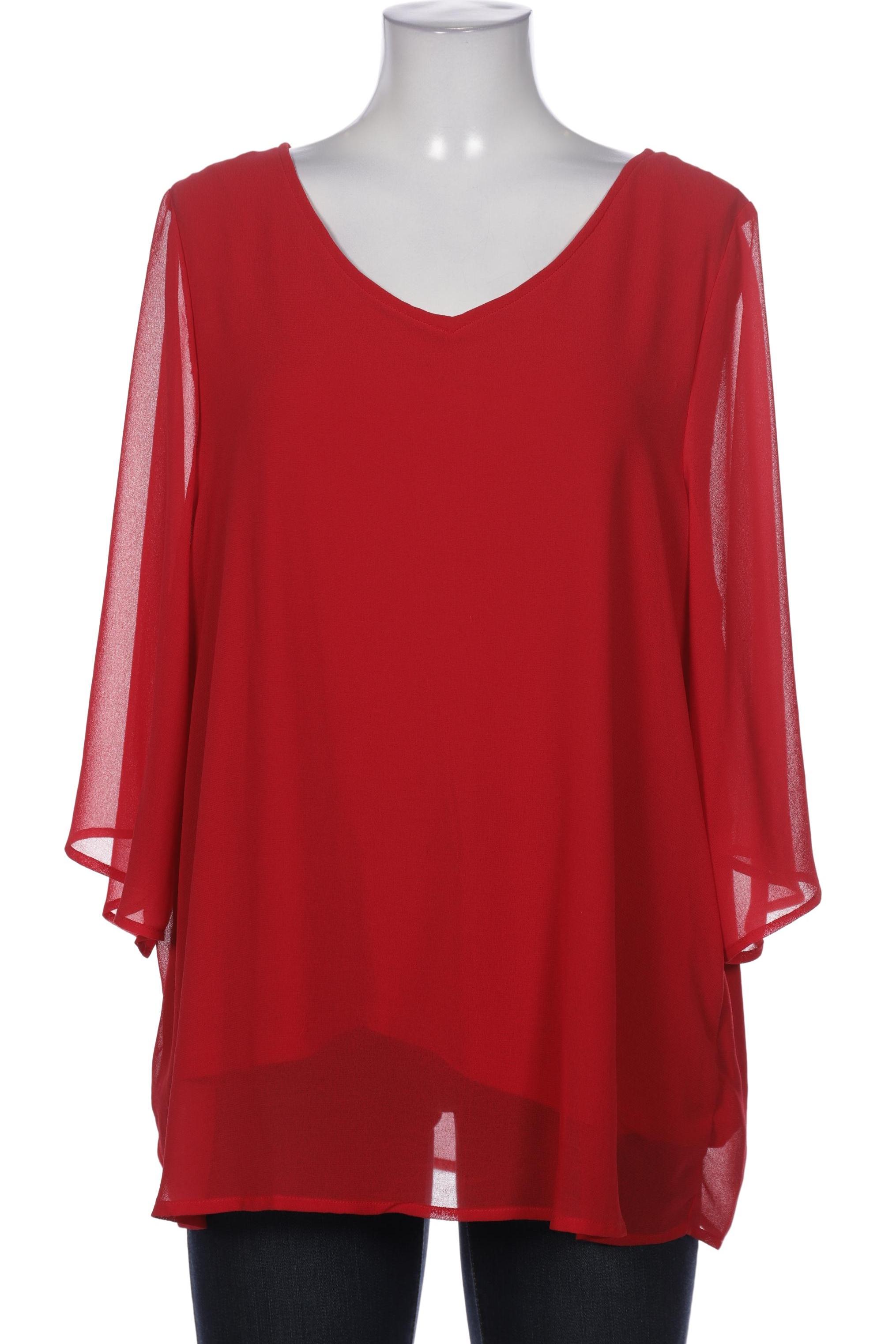 

Zizzi Damen Bluse, rot, Gr. 38
