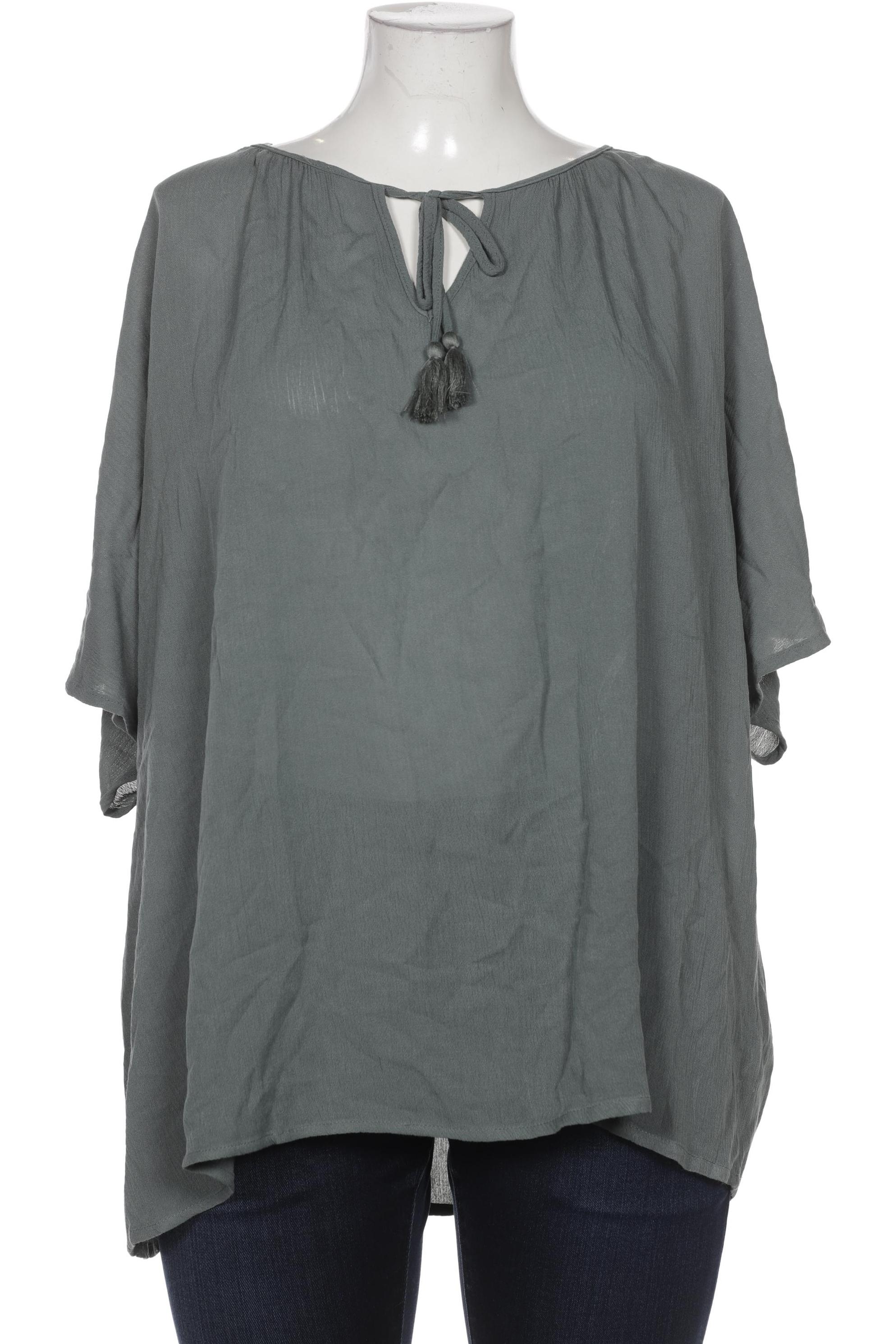 

Zizzi Damen Bluse, türkis, Gr. 42