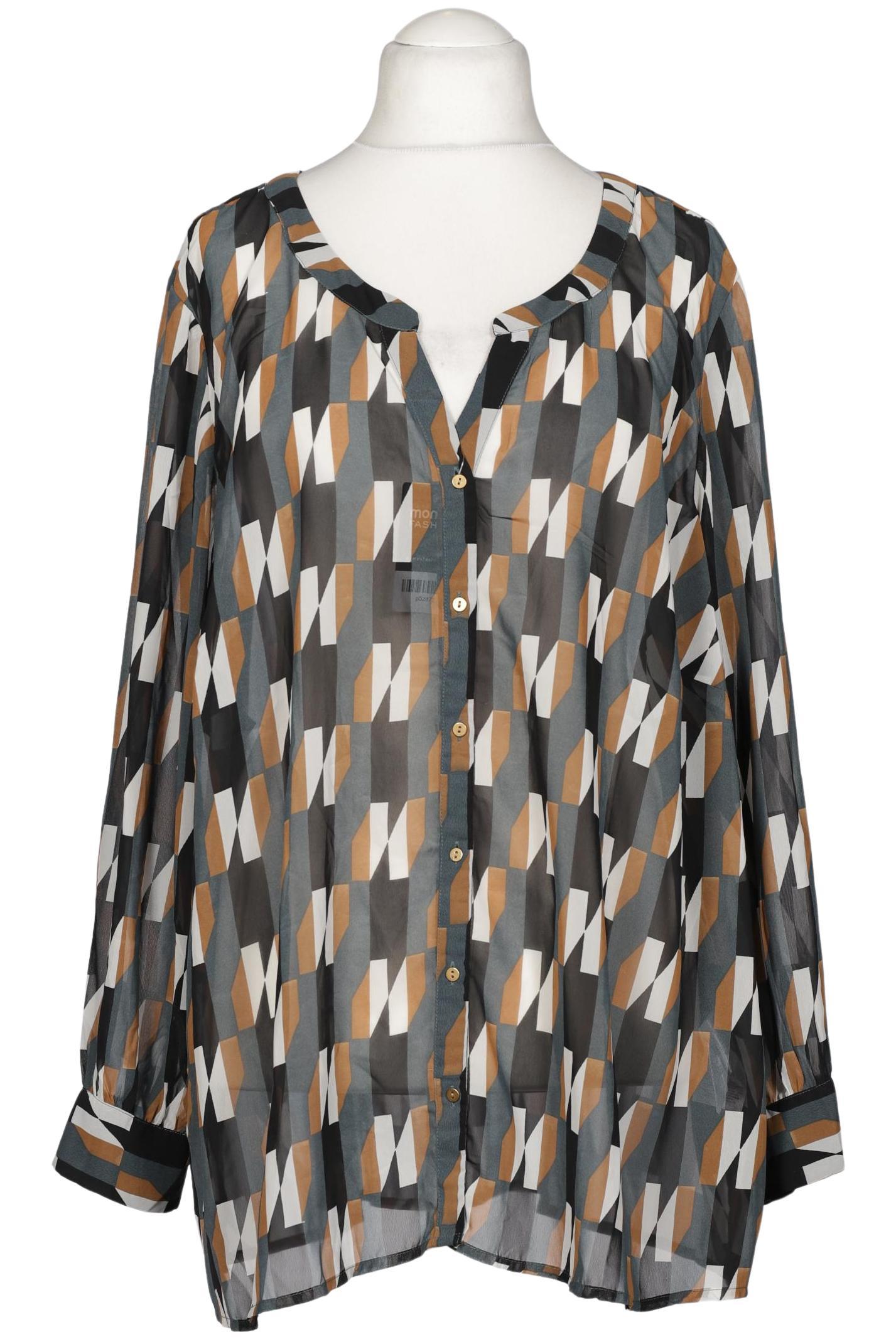 

Zizzi Damen Bluse, mehrfarbig, Gr. 44