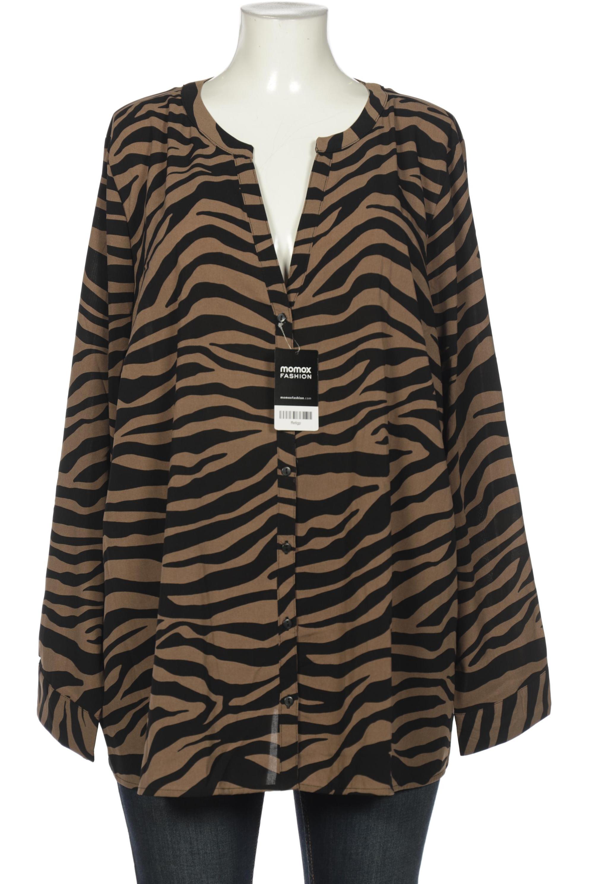 

Zizzi Damen Bluse, braun, Gr. 44