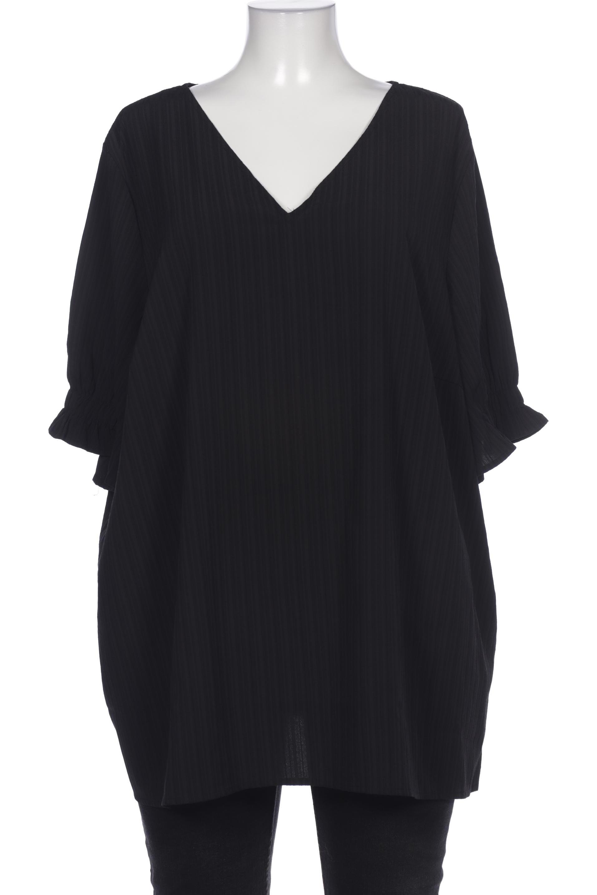 

Zizzi Damen Bluse, schwarz, Gr. 44