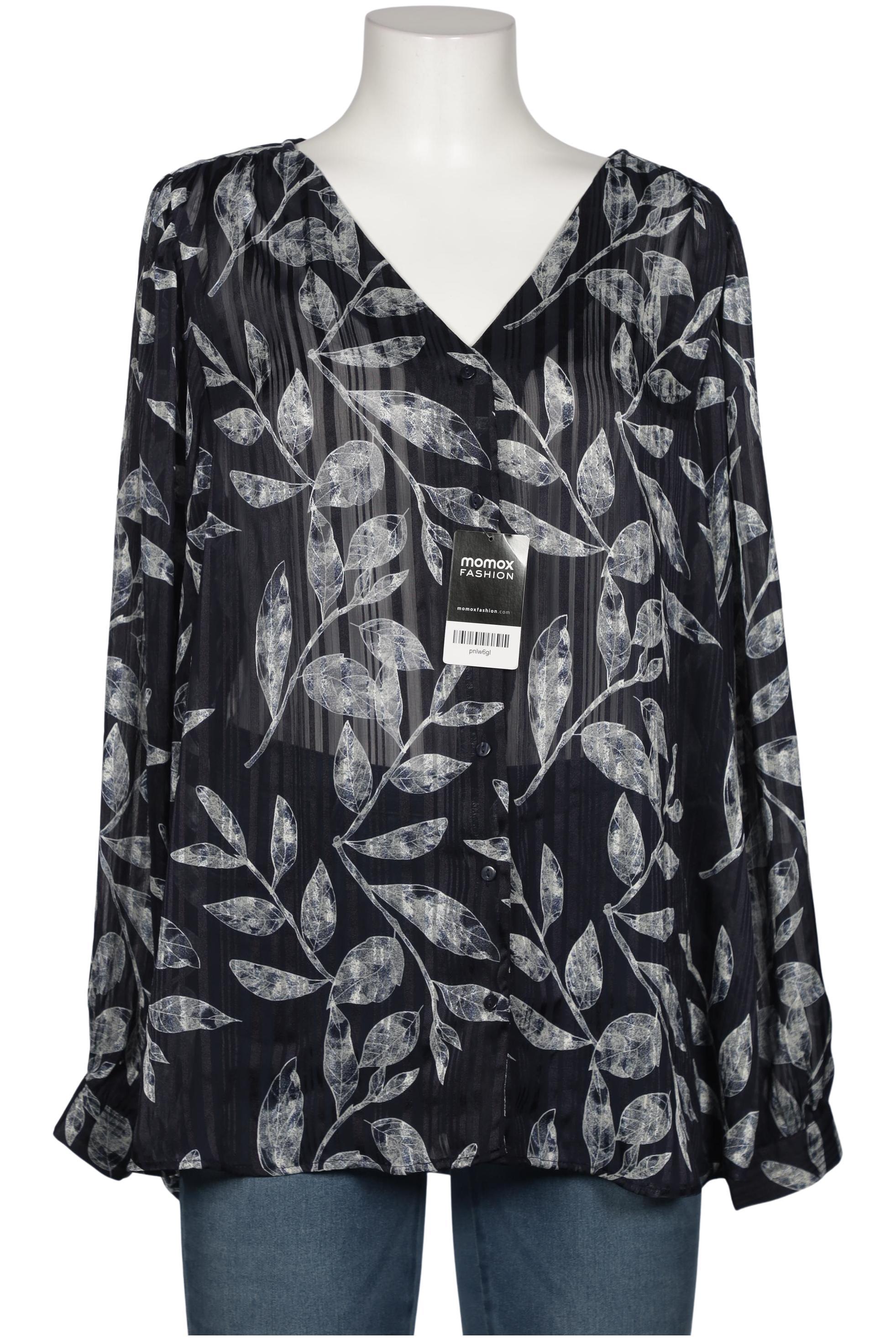 

Zizzi Damen Bluse, marineblau, Gr. 38