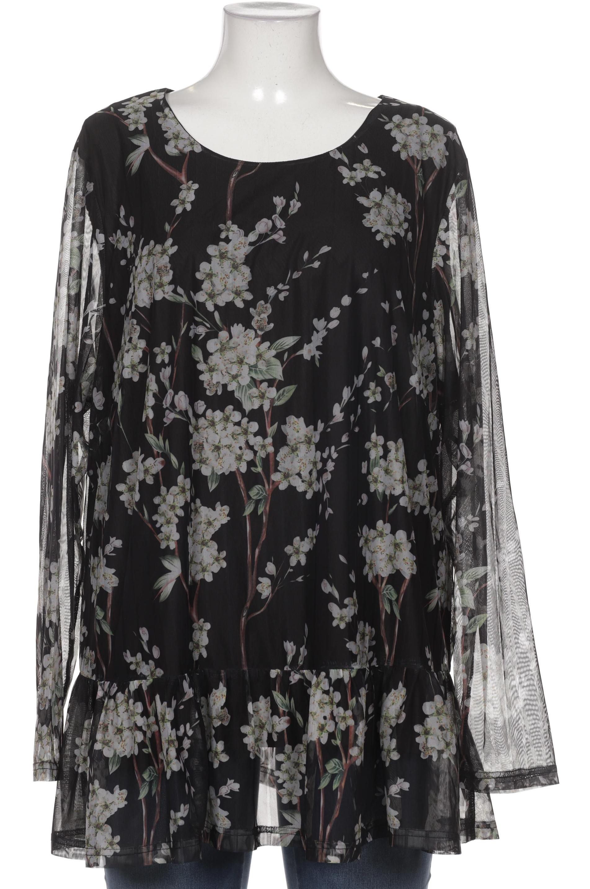 

Zizzi Damen Bluse, schwarz, Gr. 42