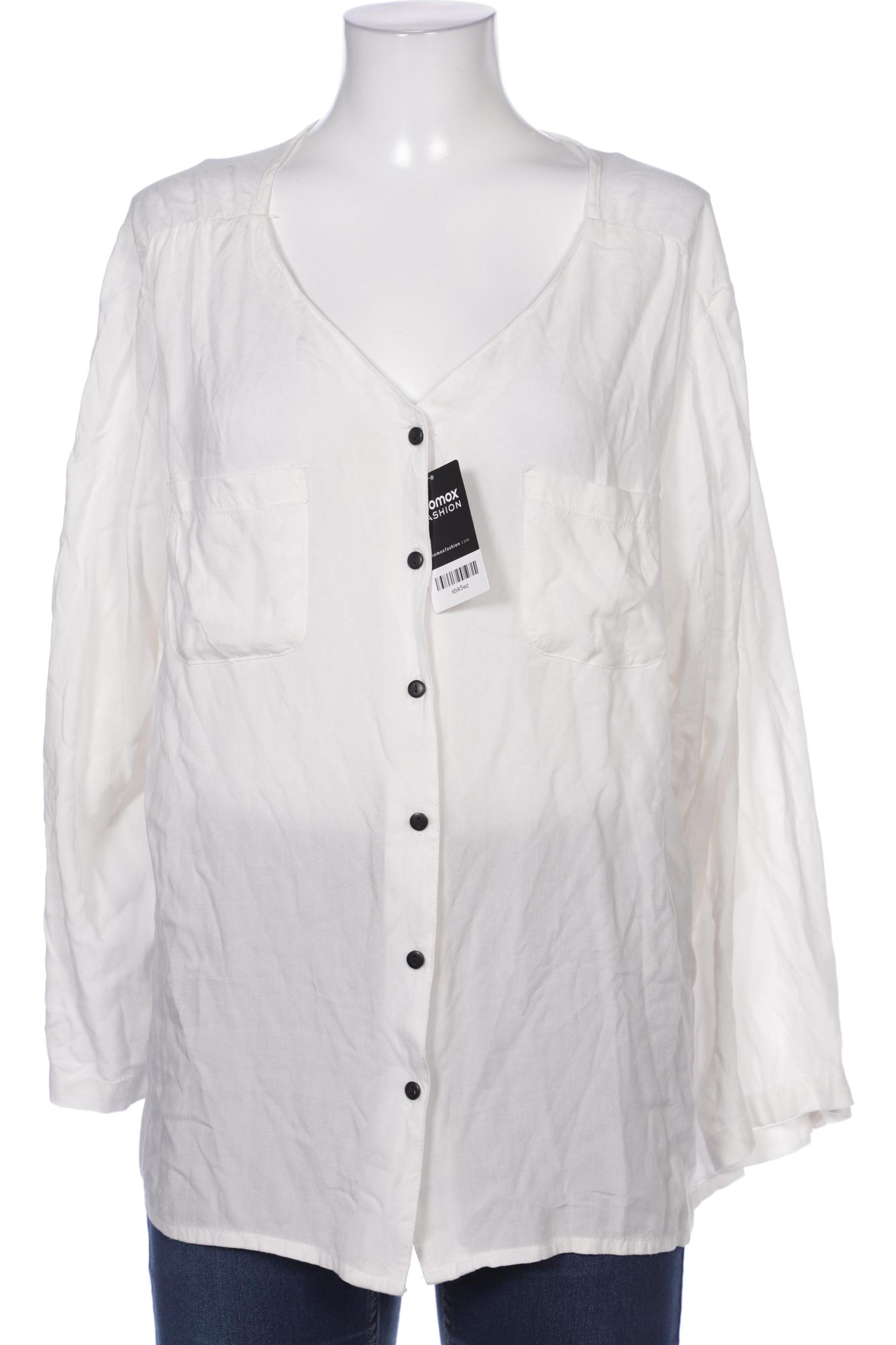 

Zizzi Damen Bluse, weiß, Gr. 38