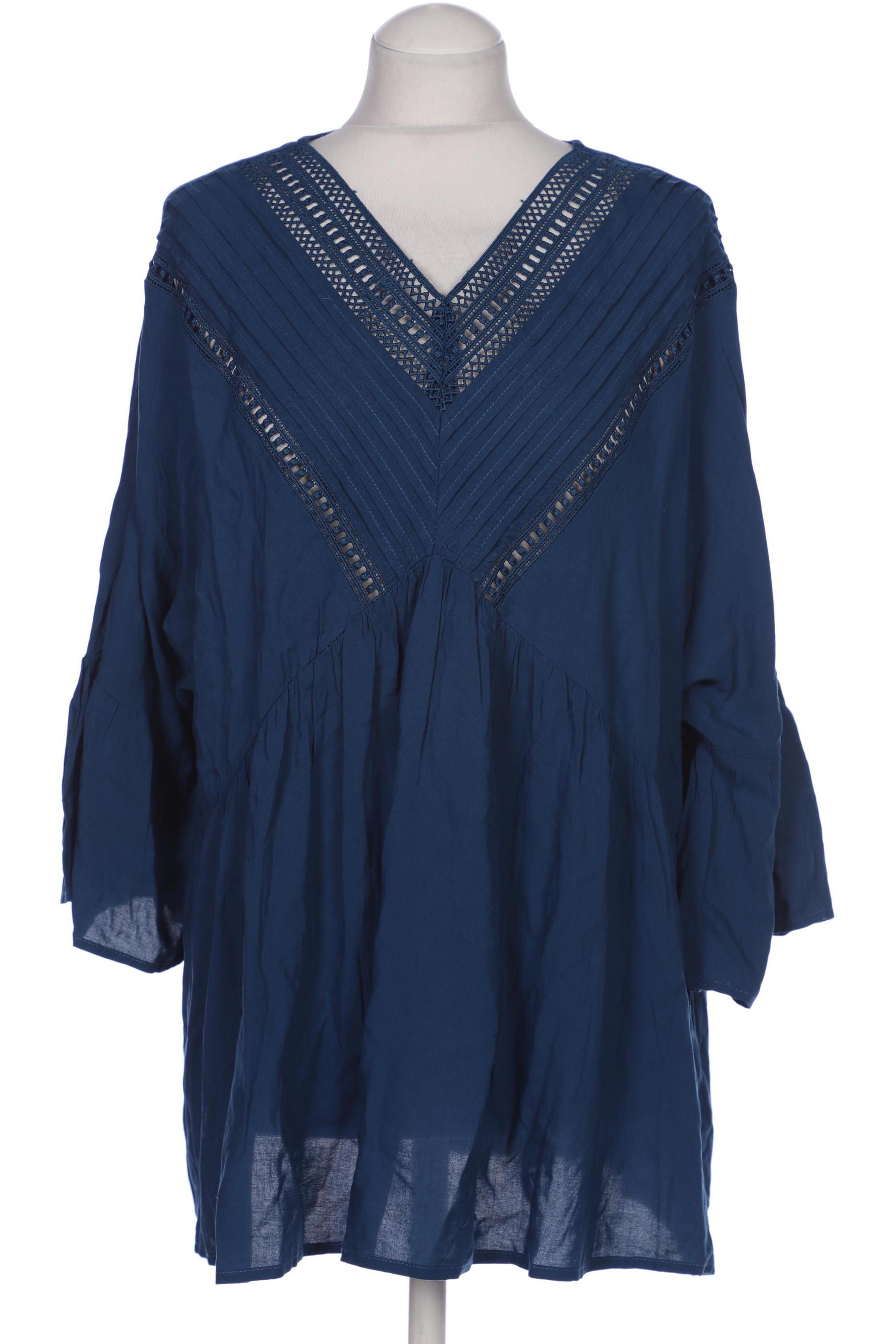 

Zizzi Damen Bluse, blau, Gr. 36