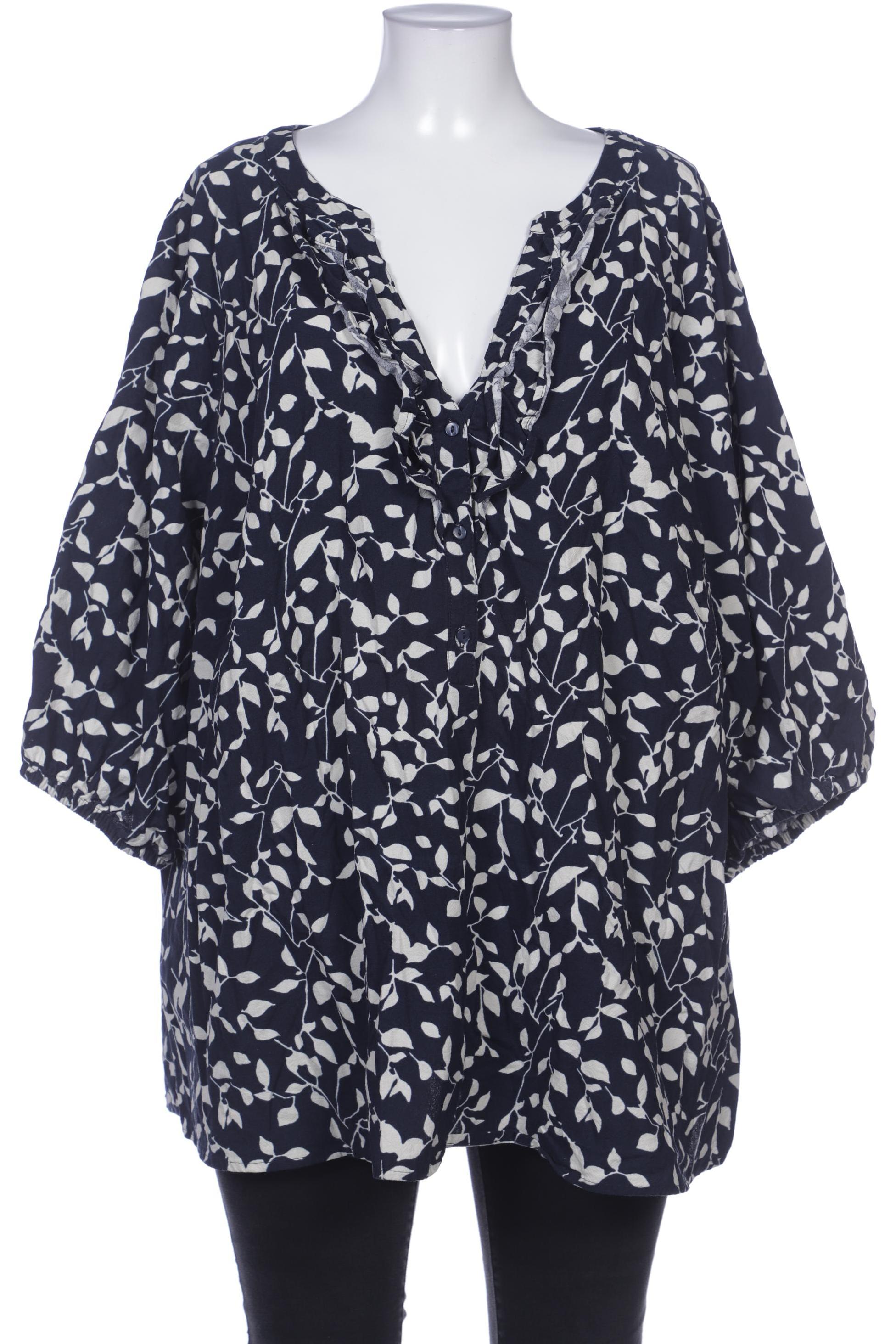 

Zizzi Damen Bluse, marineblau, Gr. 48
