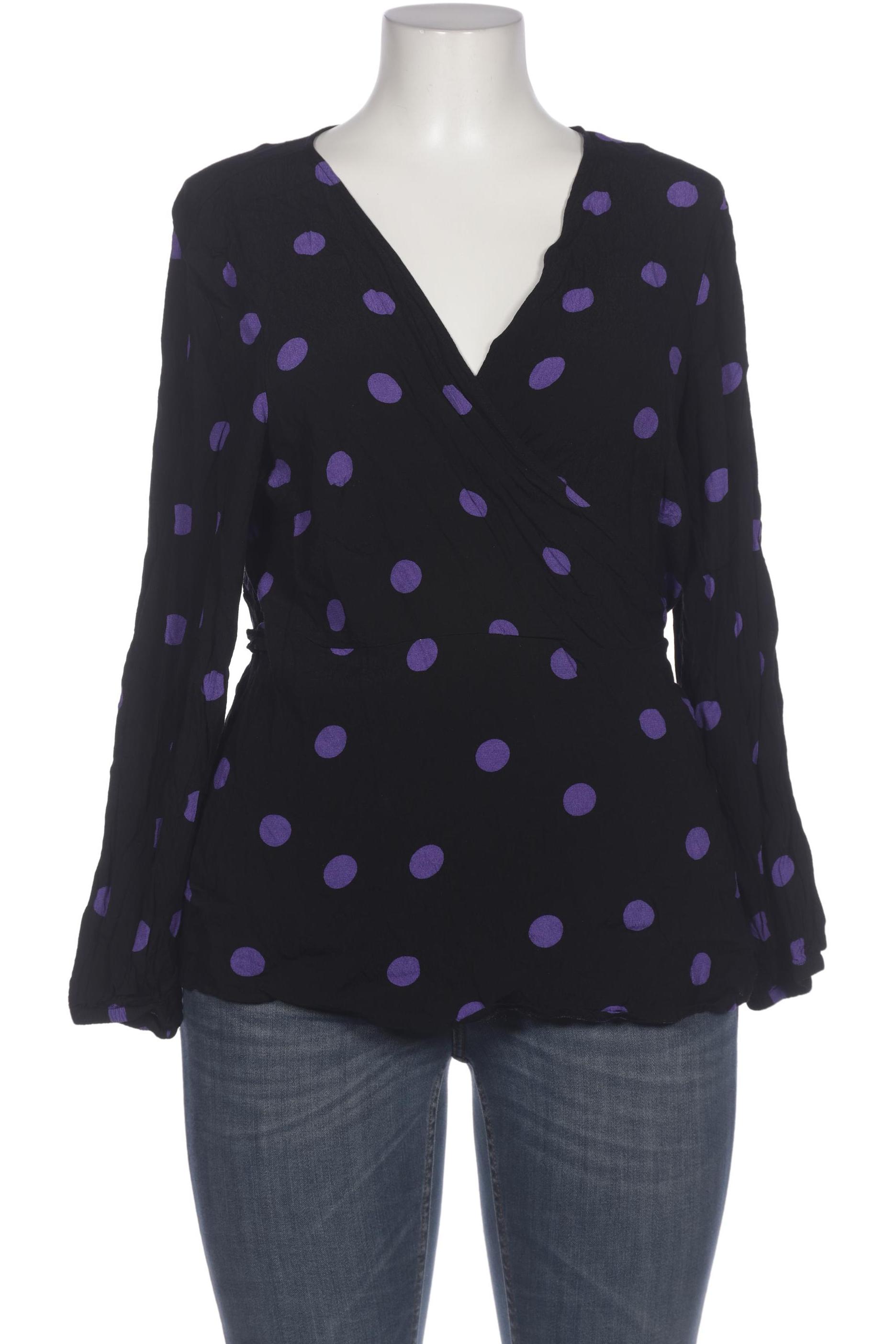 

Zizzi Damen Bluse, schwarz, Gr. 46