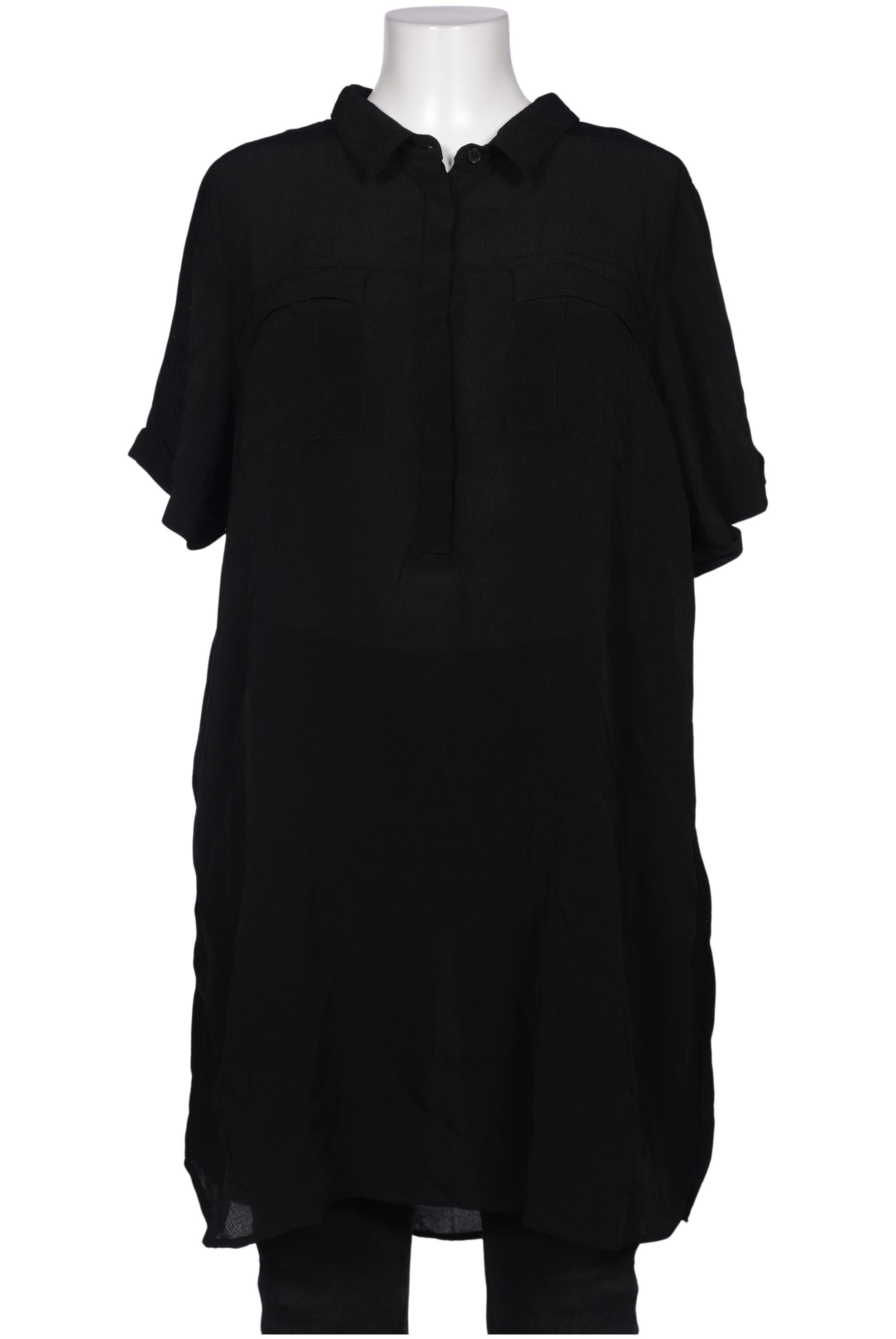 

Zizzi Damen Bluse, schwarz, Gr. 42