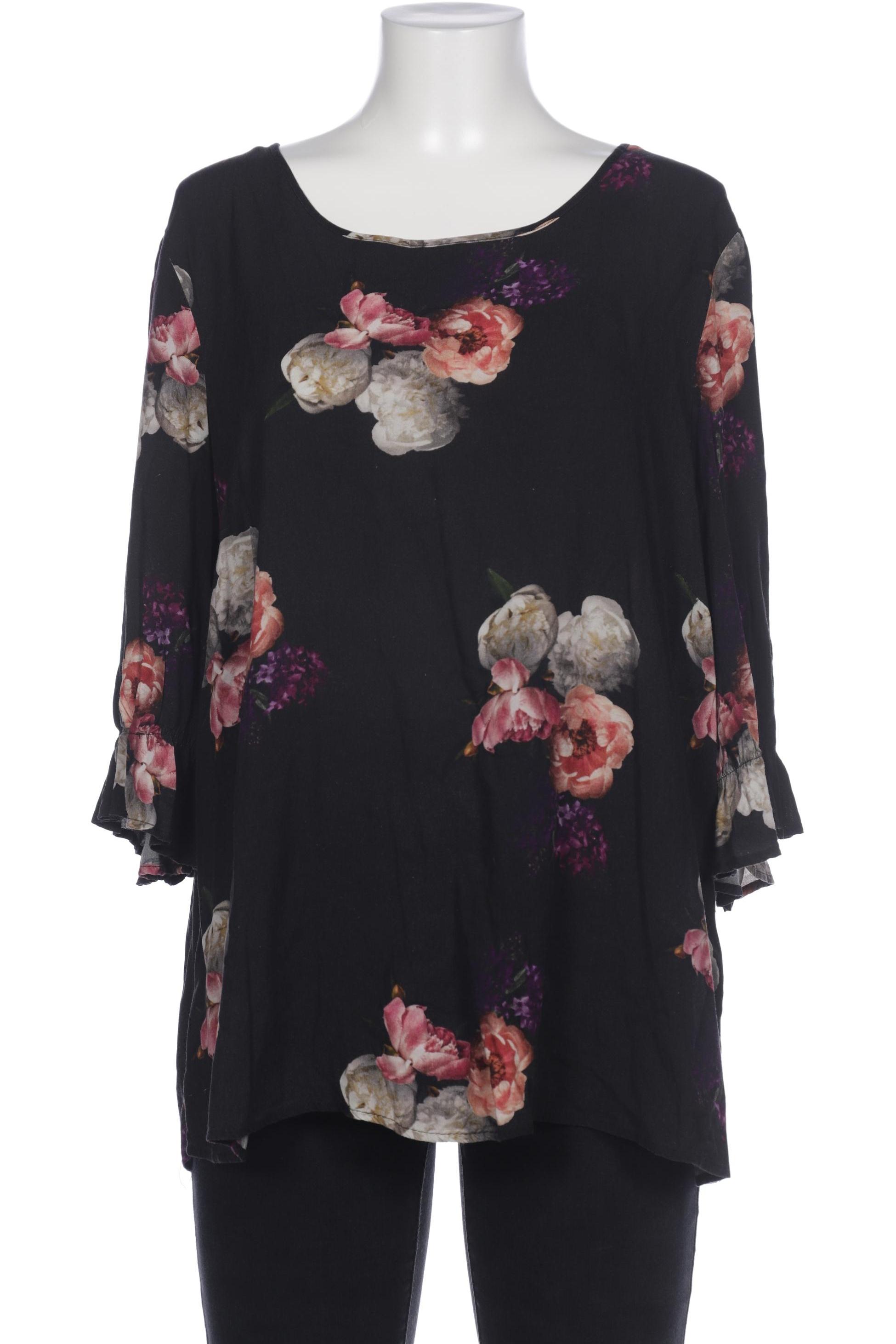 

Zizzi Damen Bluse, schwarz, Gr. 42