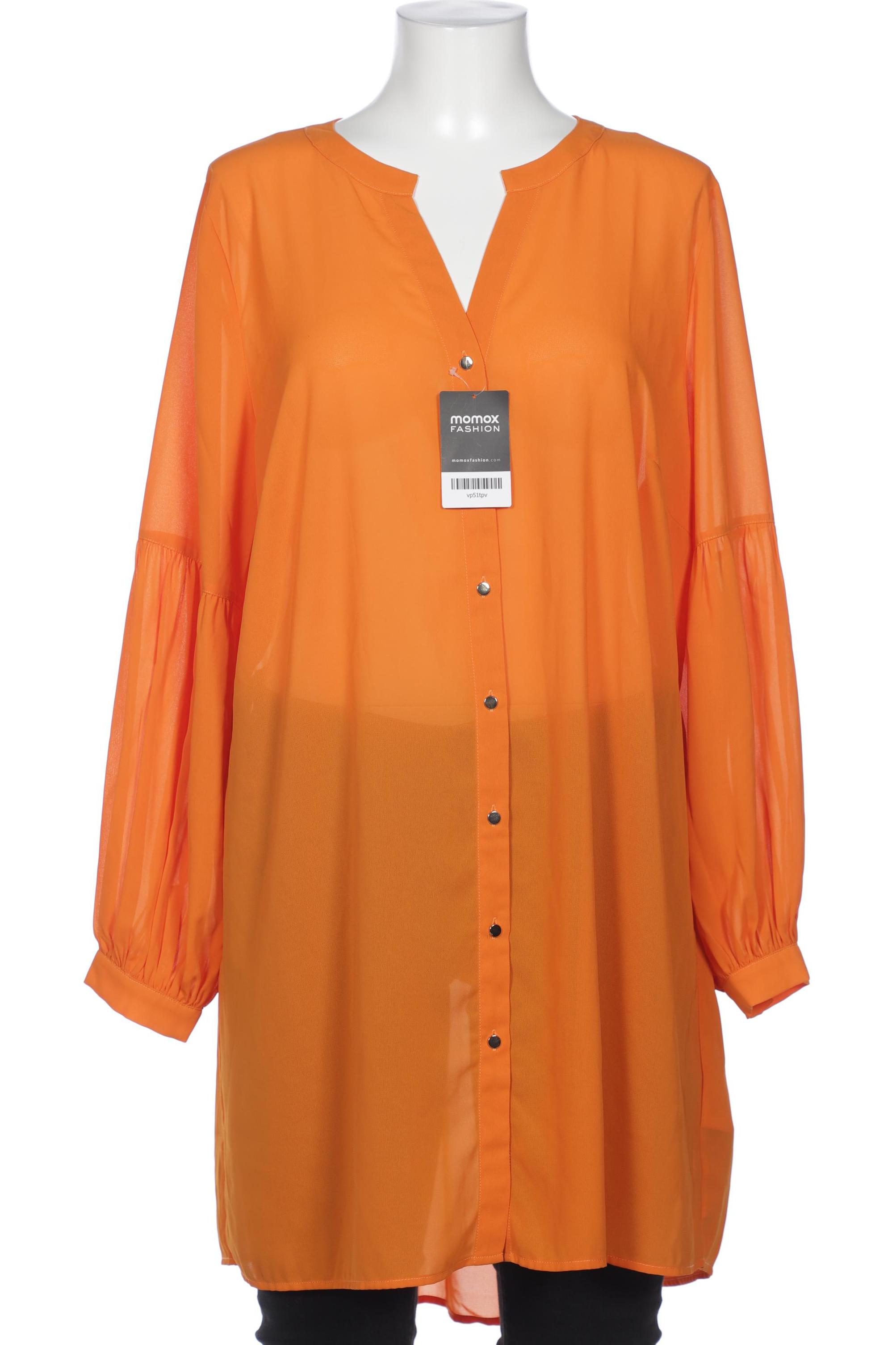 

Zizzi Damen Bluse, orange, Gr. 38