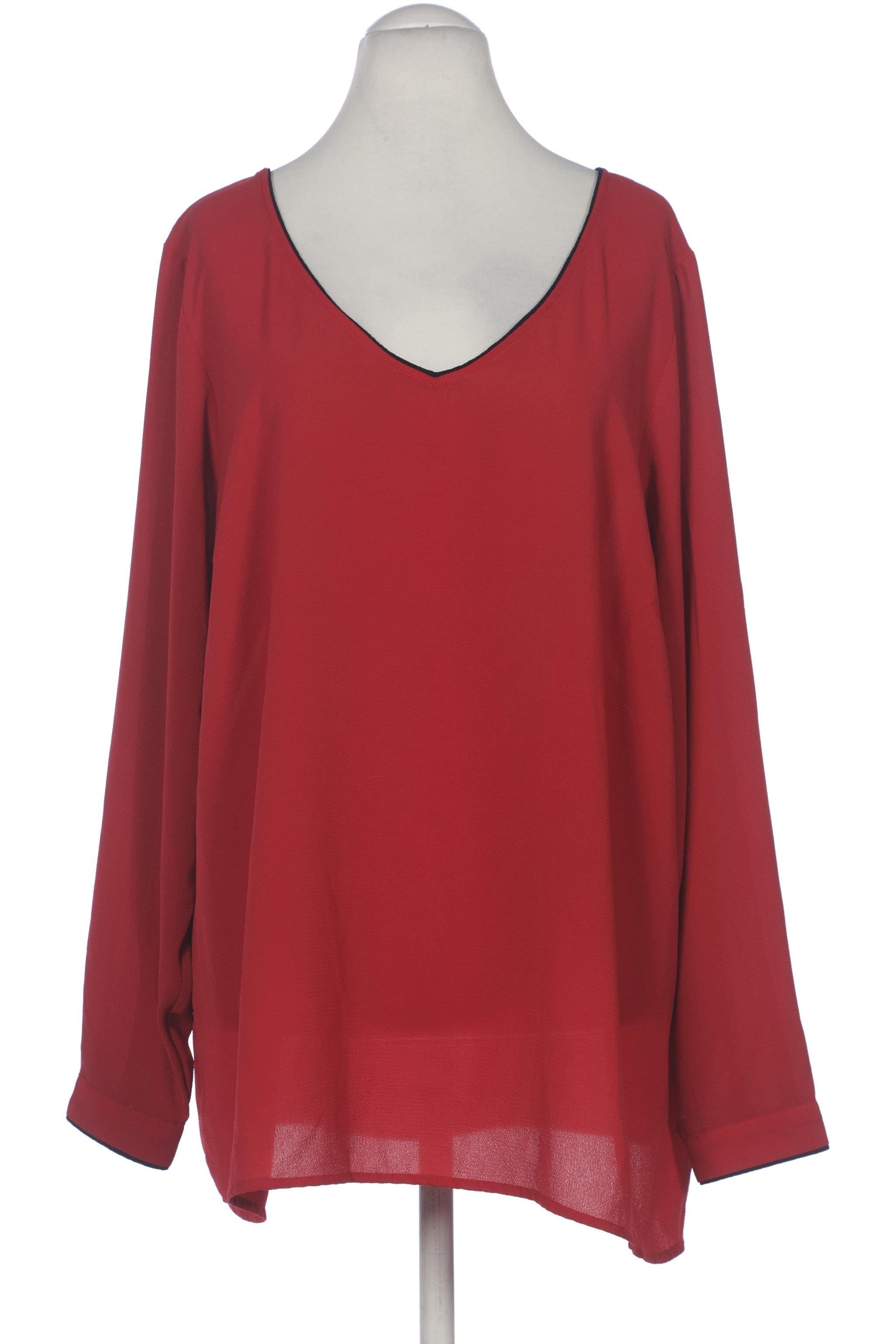

Zizzi Damen Bluse, rot, Gr. 38