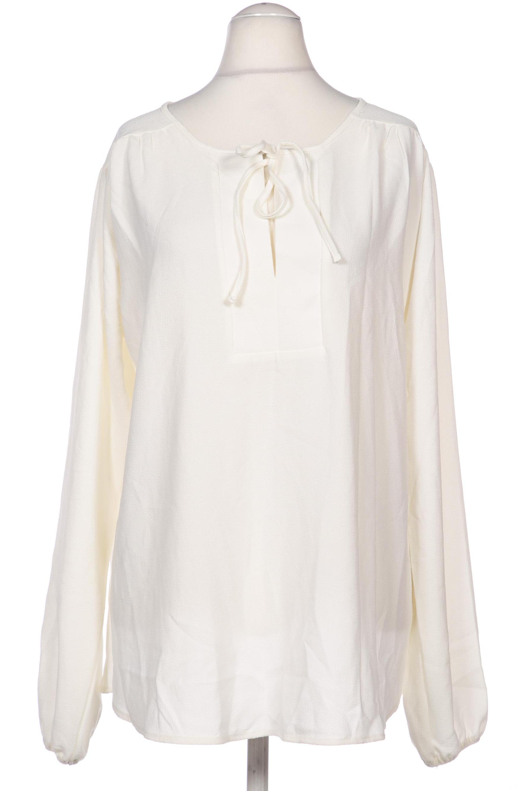 

Zizzi Damen Bluse, cremeweiß, Gr. 48