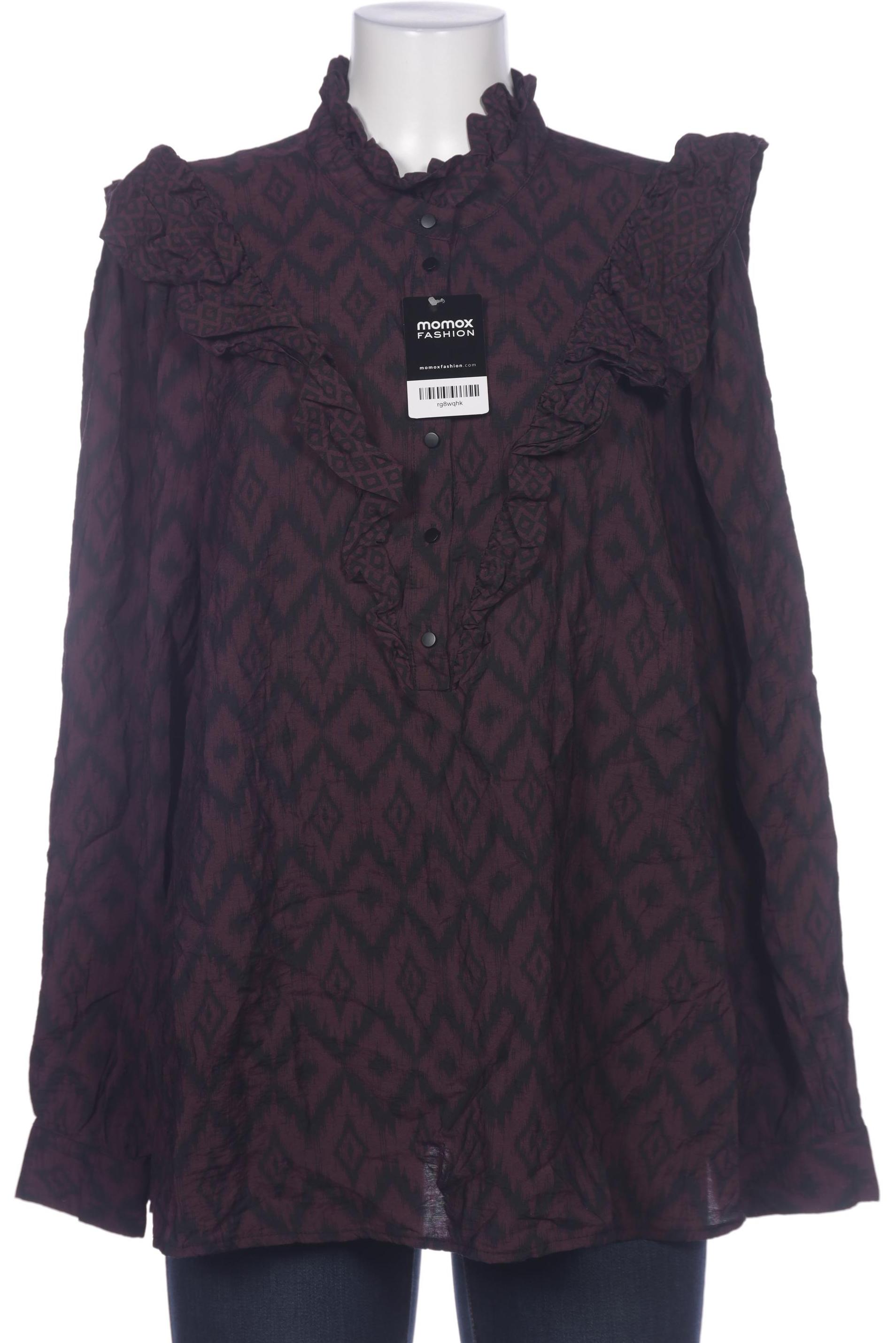 

Zizzi Damen Bluse, bordeaux, Gr. 38