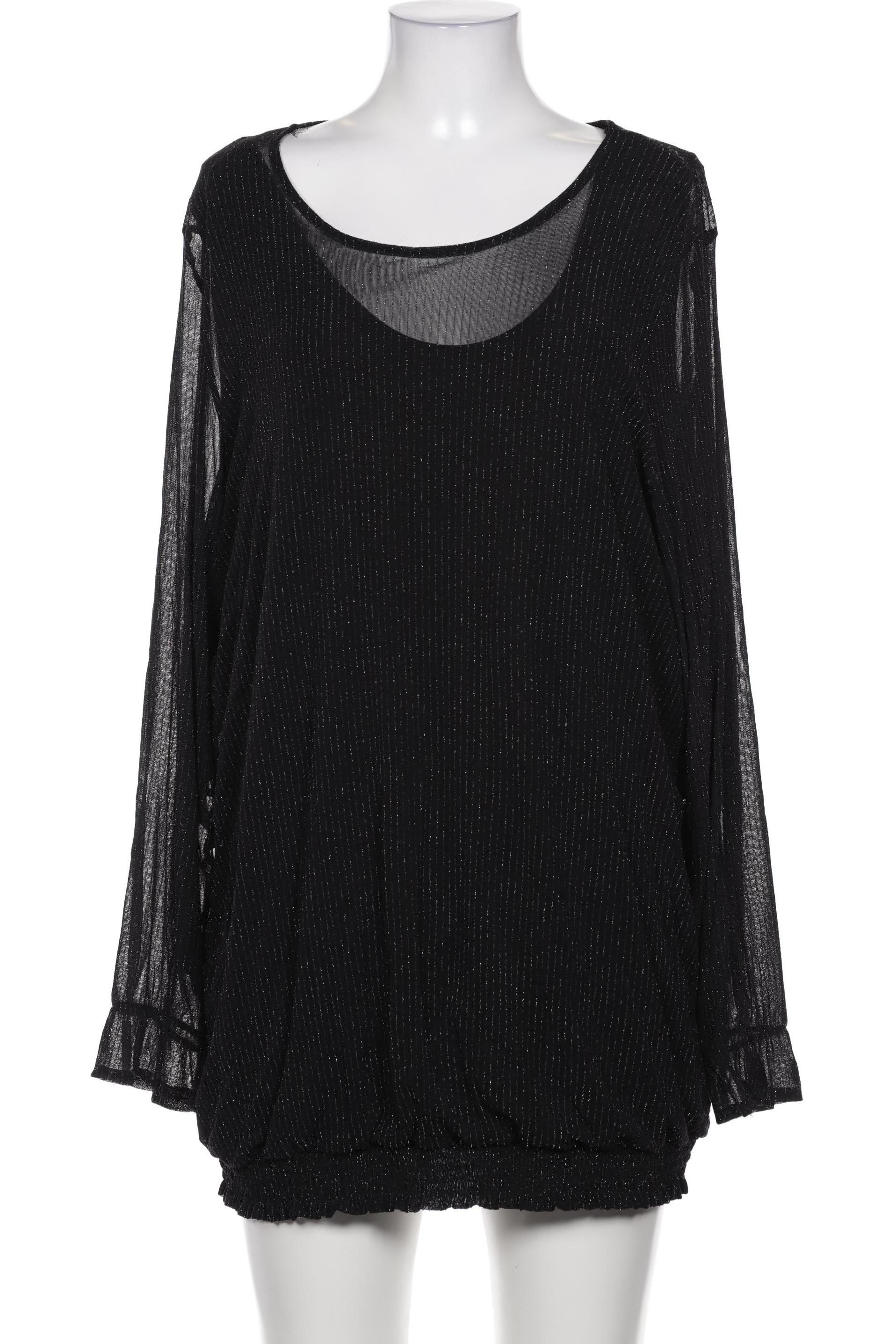 

Zizzi Damen Bluse, schwarz, Gr. 42