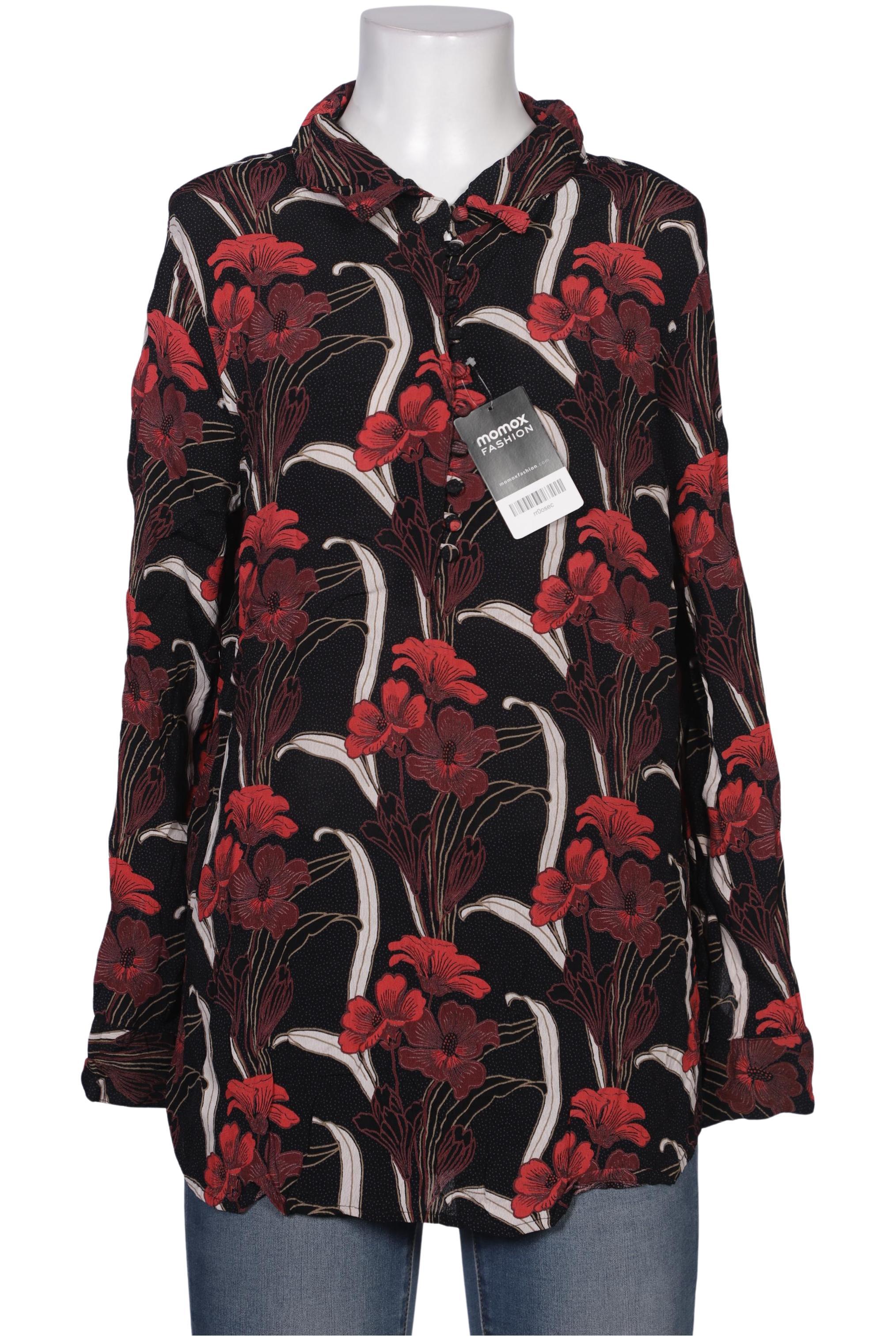 

Zizzi Damen Bluse, schwarz, Gr. 42