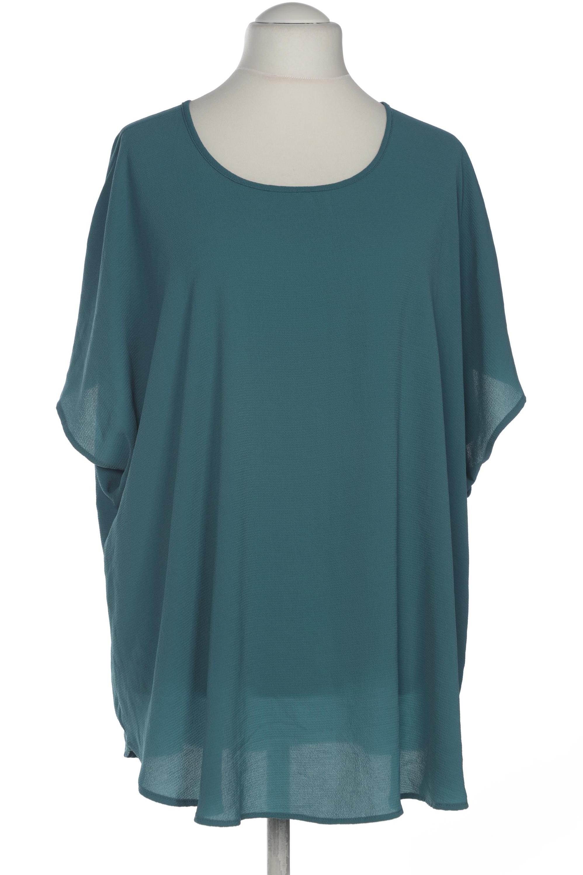 

Zizzi Damen Bluse, türkis, Gr. 56