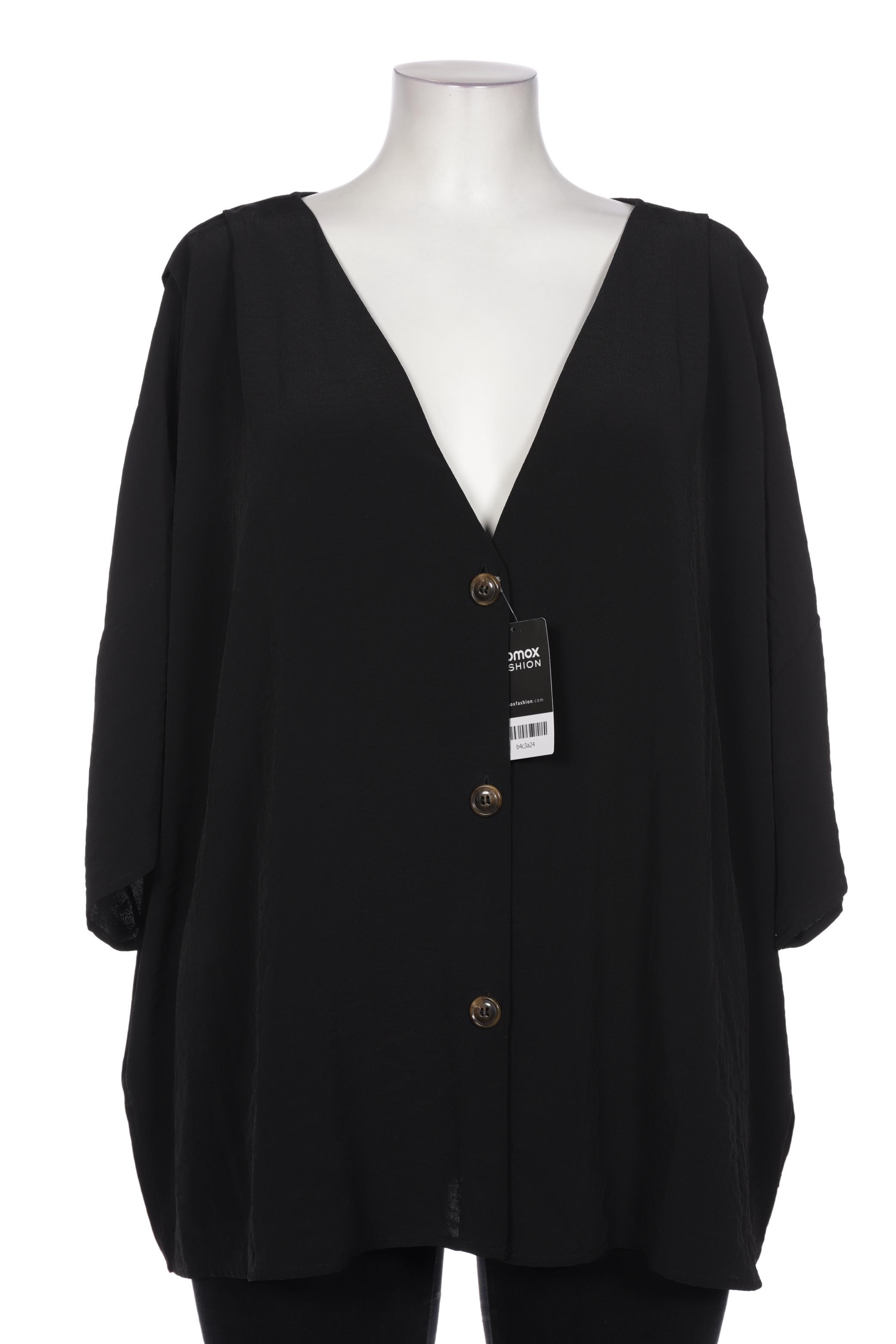 

Zizzi Damen Bluse, schwarz, Gr. 48