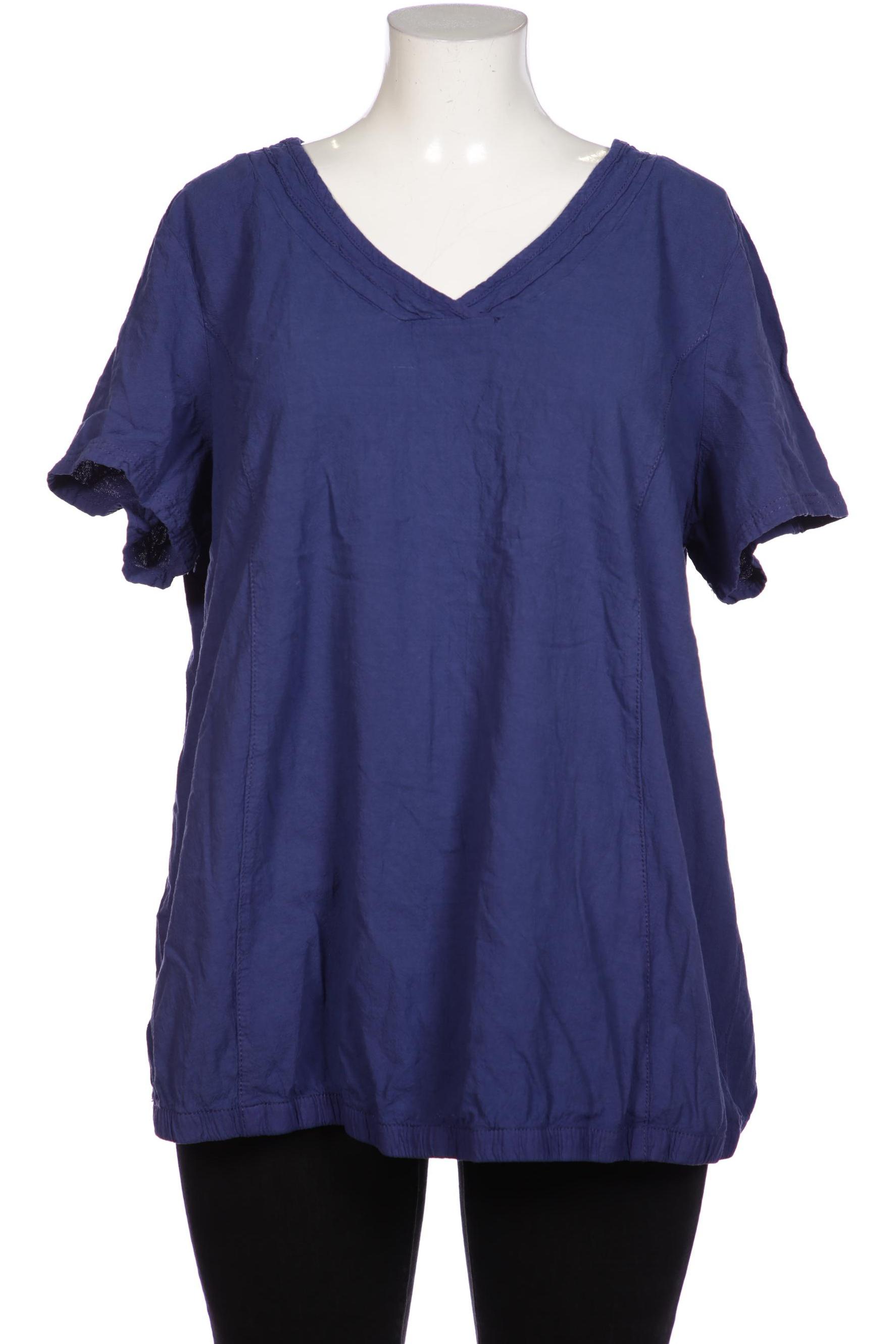 

Zizzi Damen Bluse, blau, Gr. 42