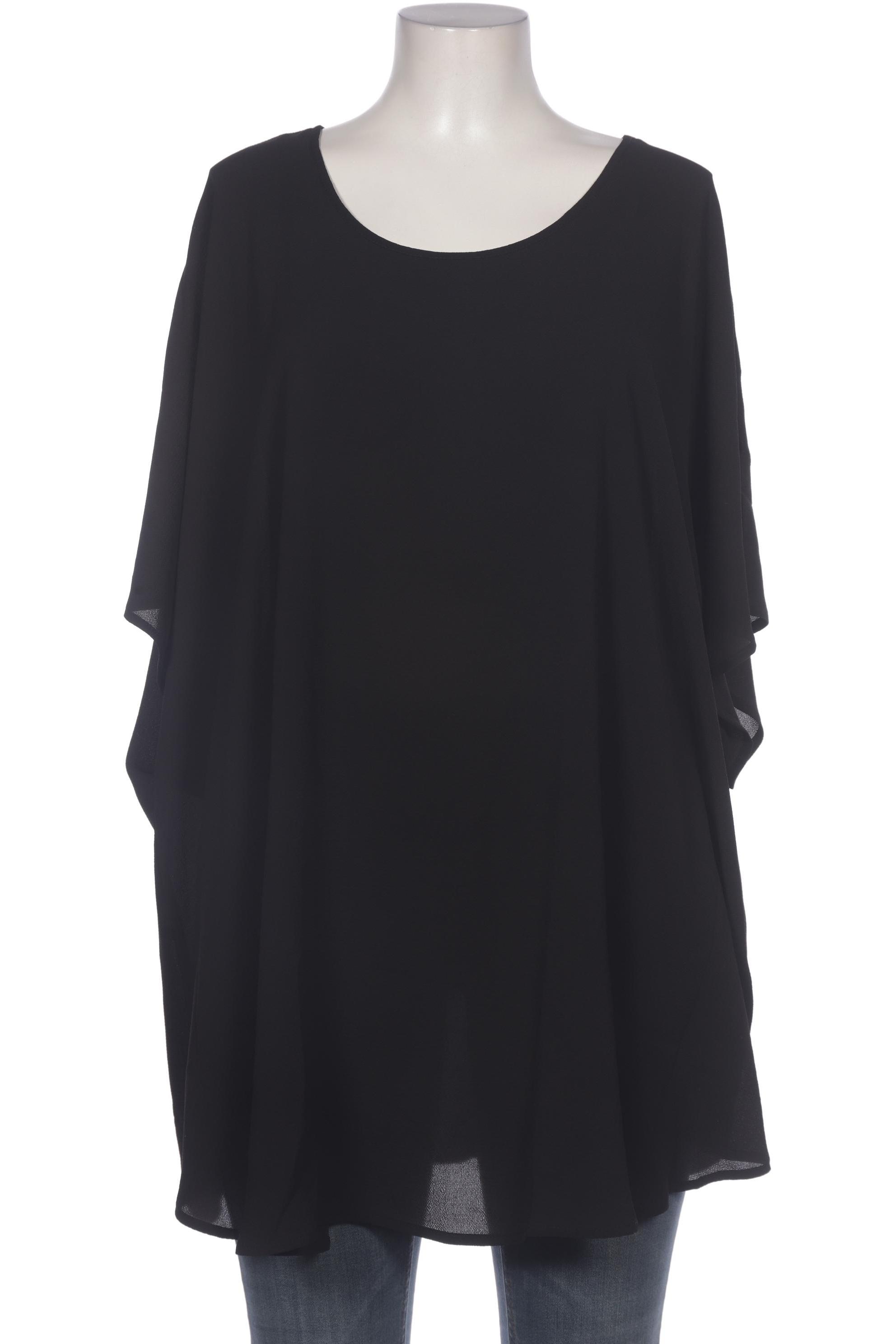 

Zizzi Damen Bluse, schwarz, Gr. 48