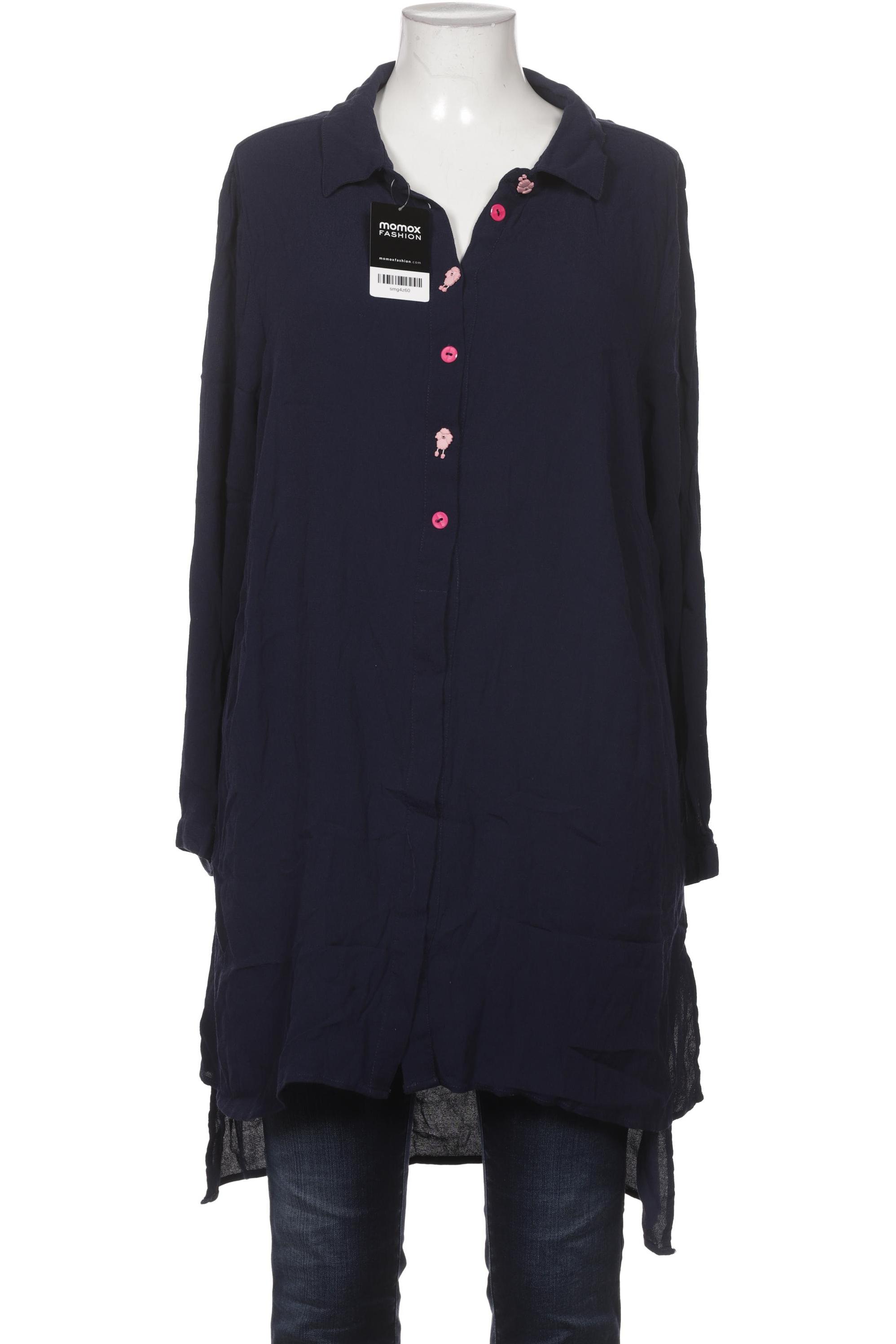 

Zizzi Damen Bluse, marineblau, Gr. 44