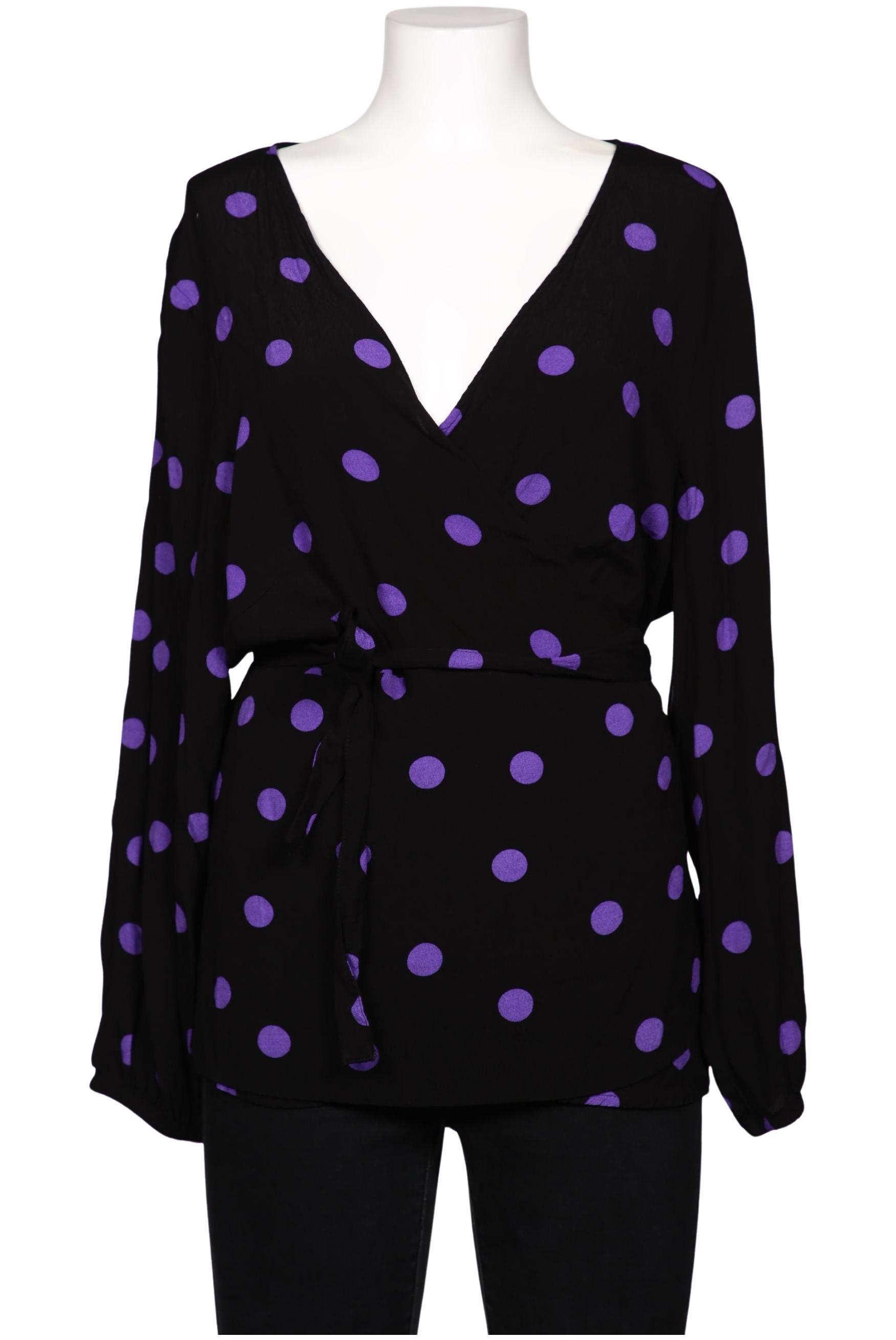 

Zizzi Damen Bluse, schwarz, Gr. 42