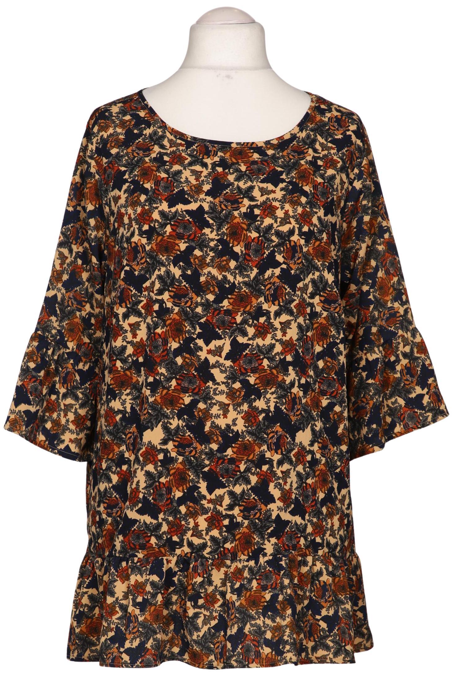 

Zizzi Damen Bluse, mehrfarbig, Gr. 38