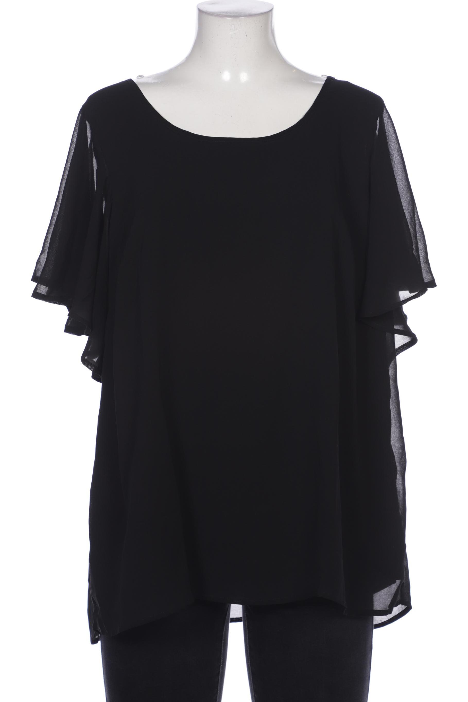 

Zizzi Damen Bluse, schwarz, Gr. 38