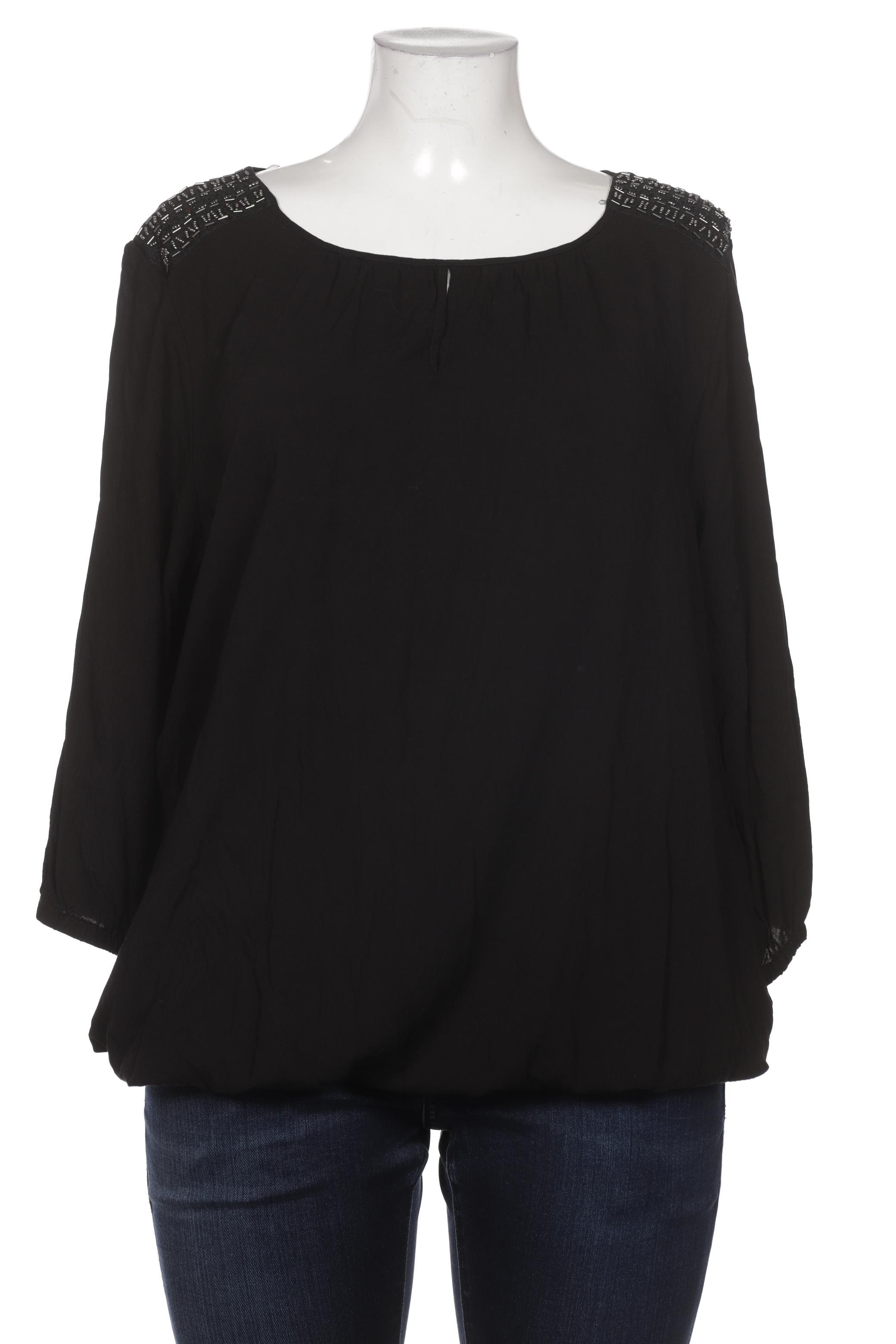 

Zizzi Damen Bluse, schwarz, Gr. 42