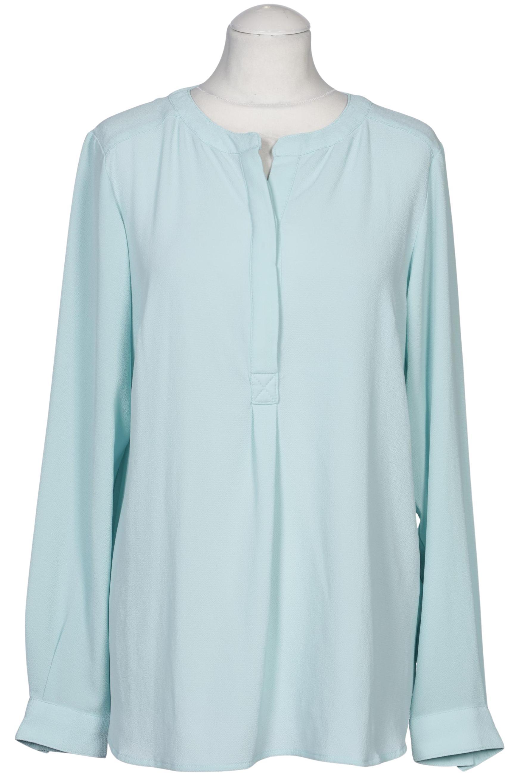 

Zizzi Damen Bluse, hellblau, Gr. 36