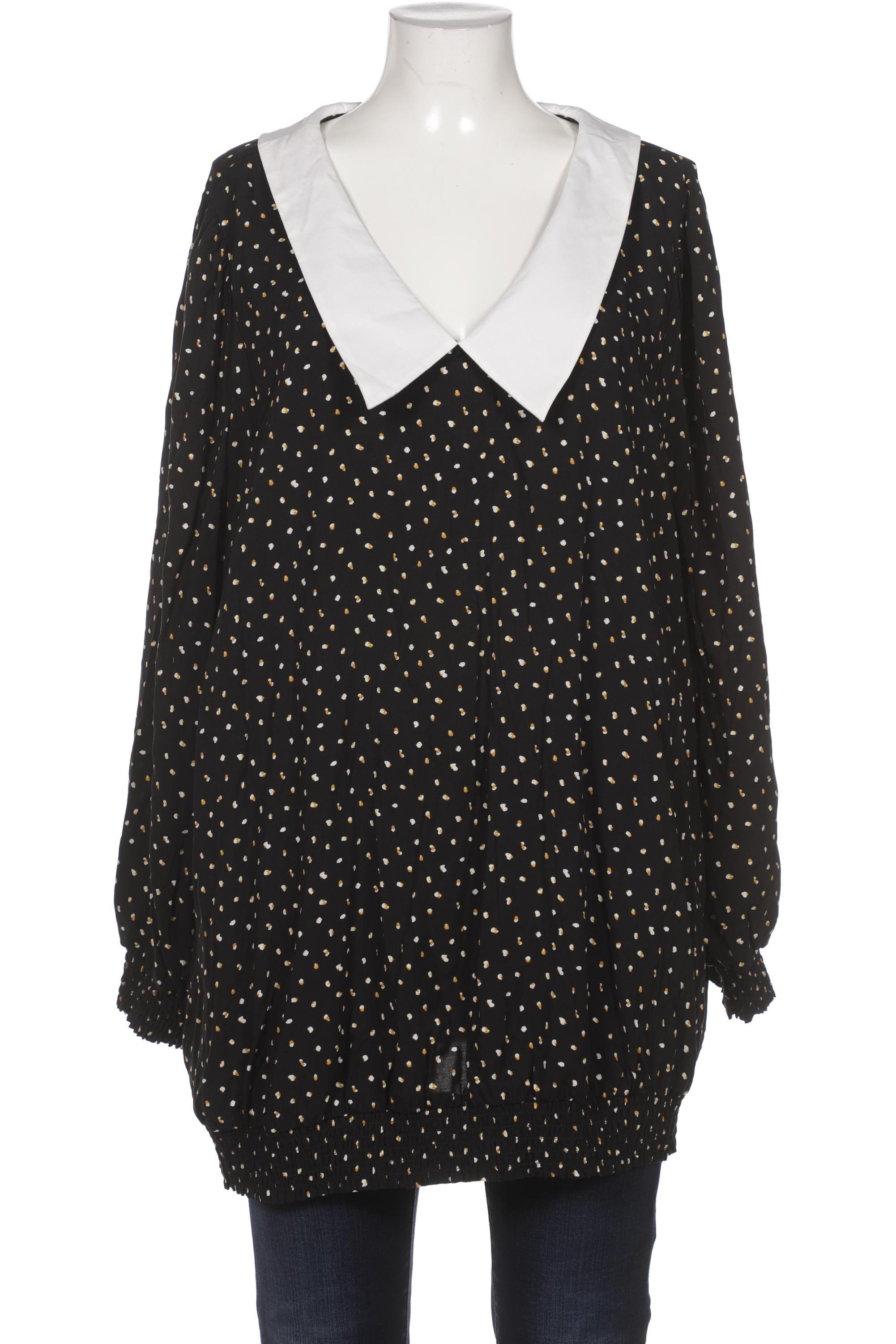 

Zizzi Damen Bluse, schwarz, Gr. 44