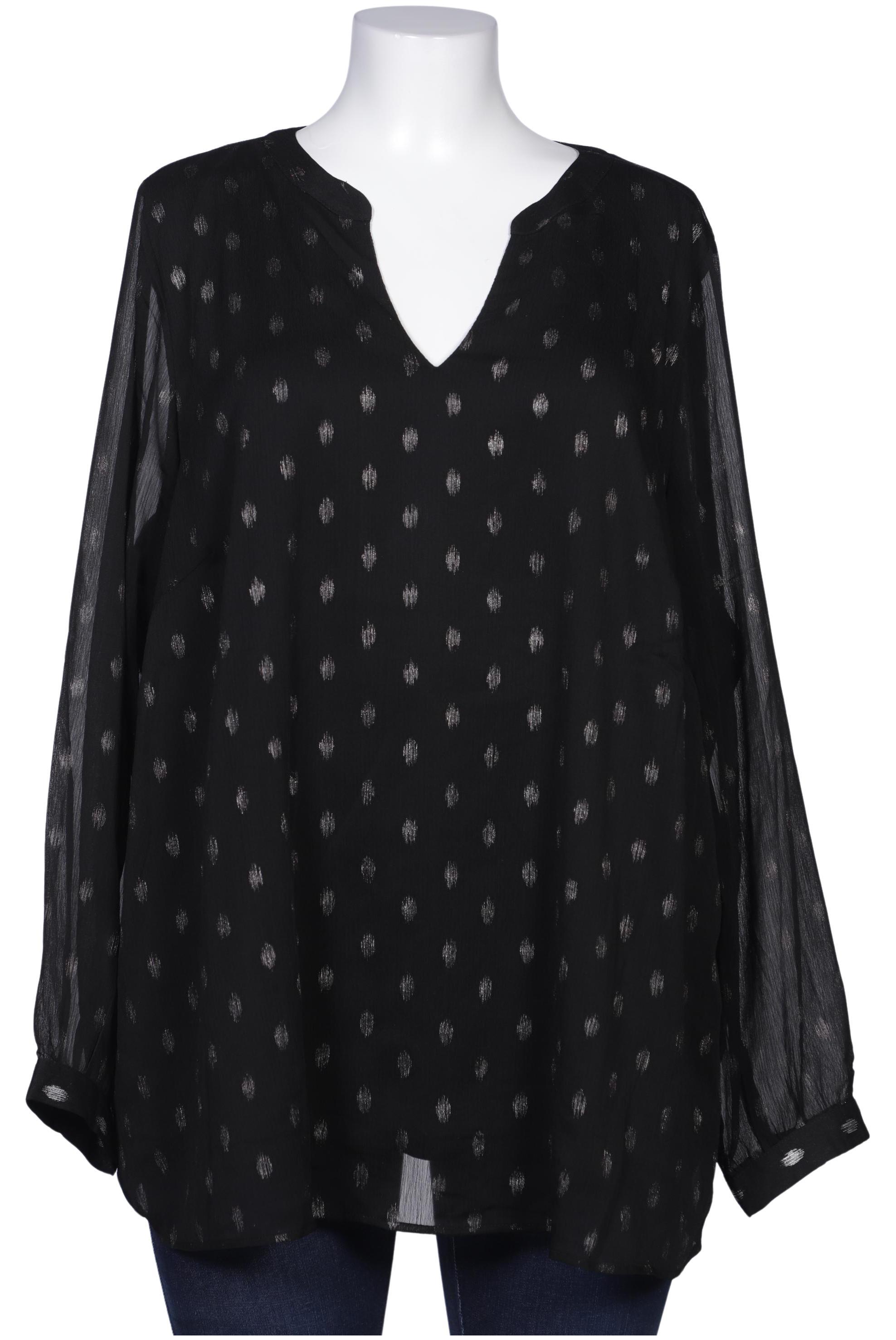 

Zizzi Damen Bluse, schwarz, Gr. 42