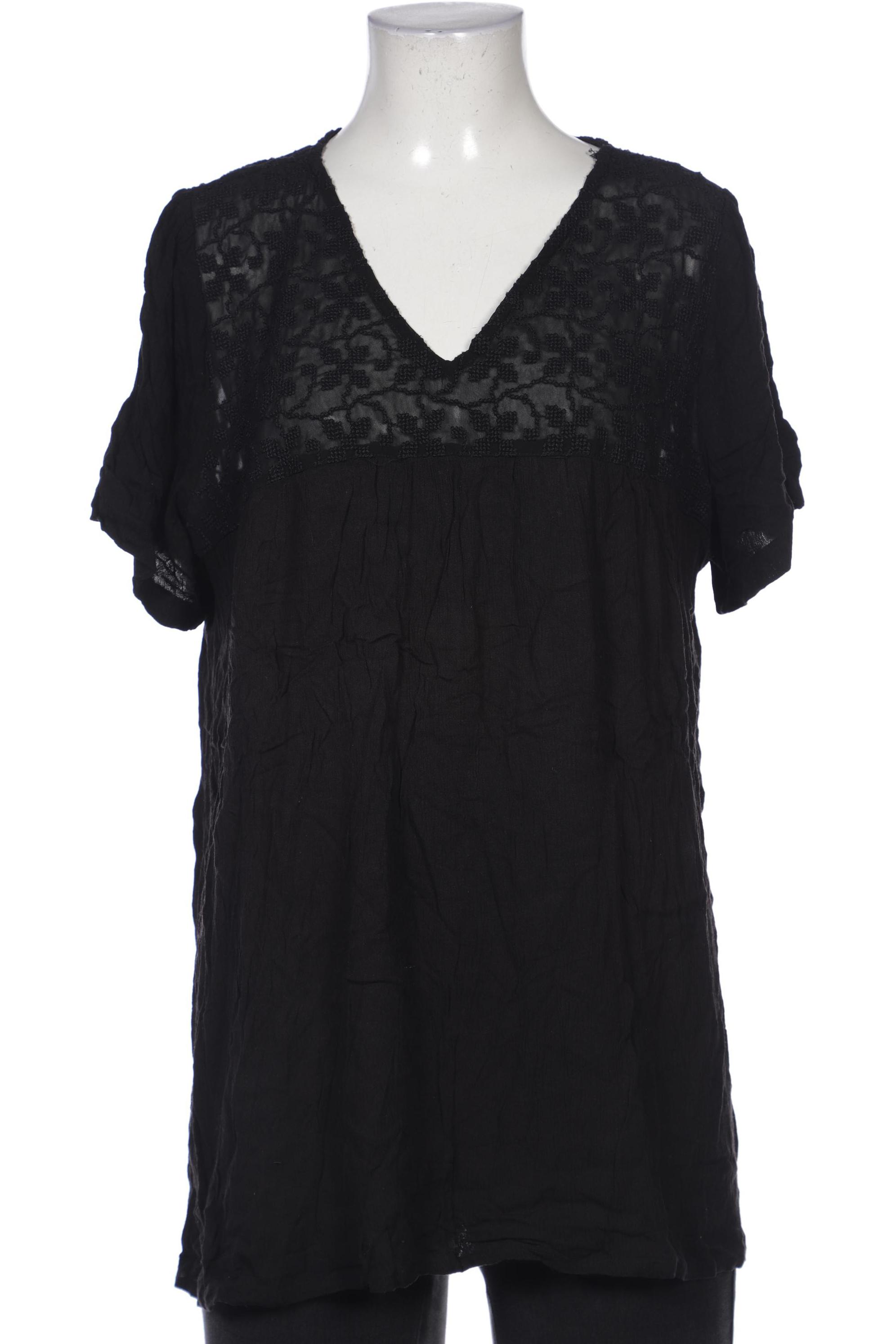 

Zizzi Damen Bluse, schwarz, Gr. 36