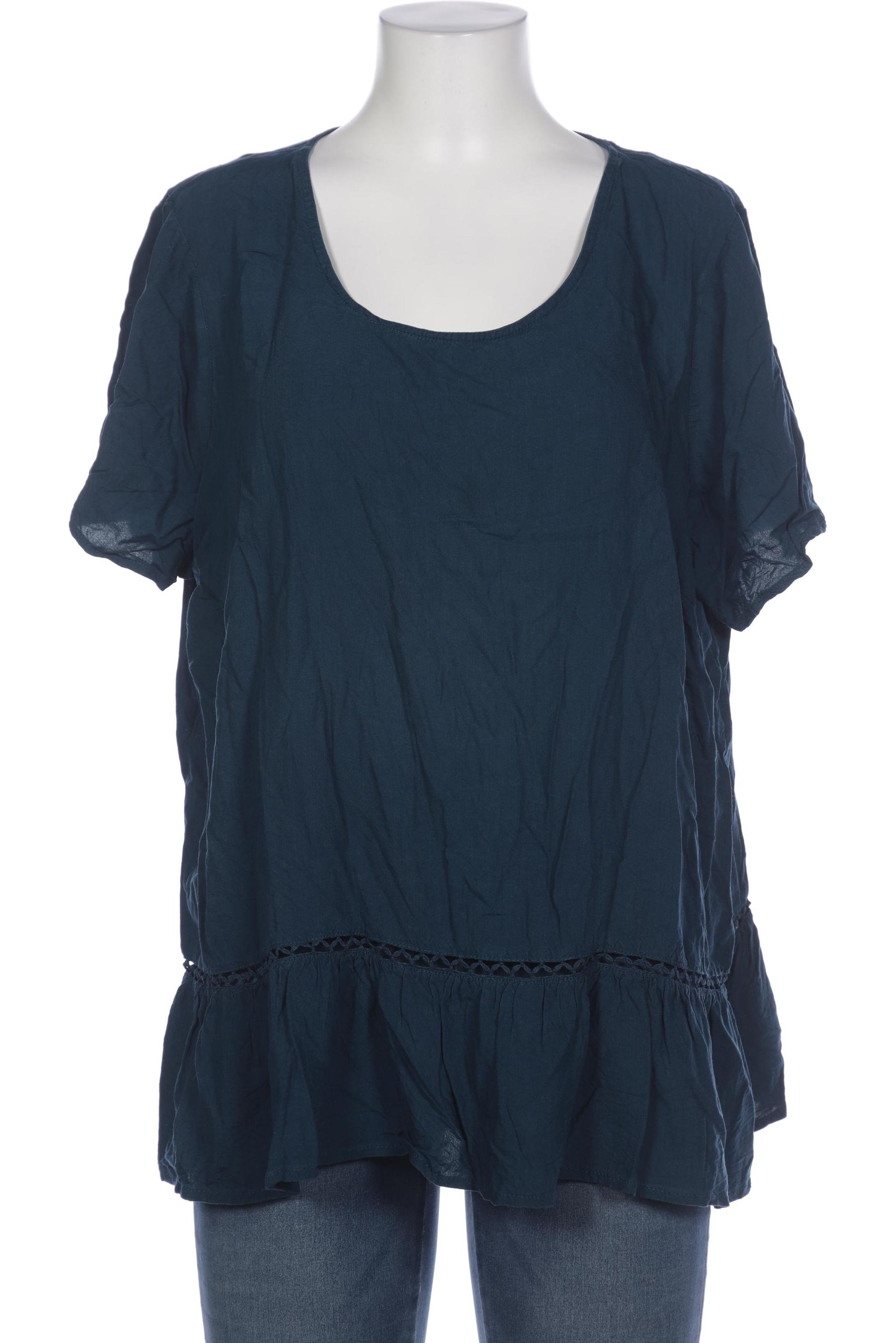 

Zizzi Damen Bluse, türkis, Gr. 38