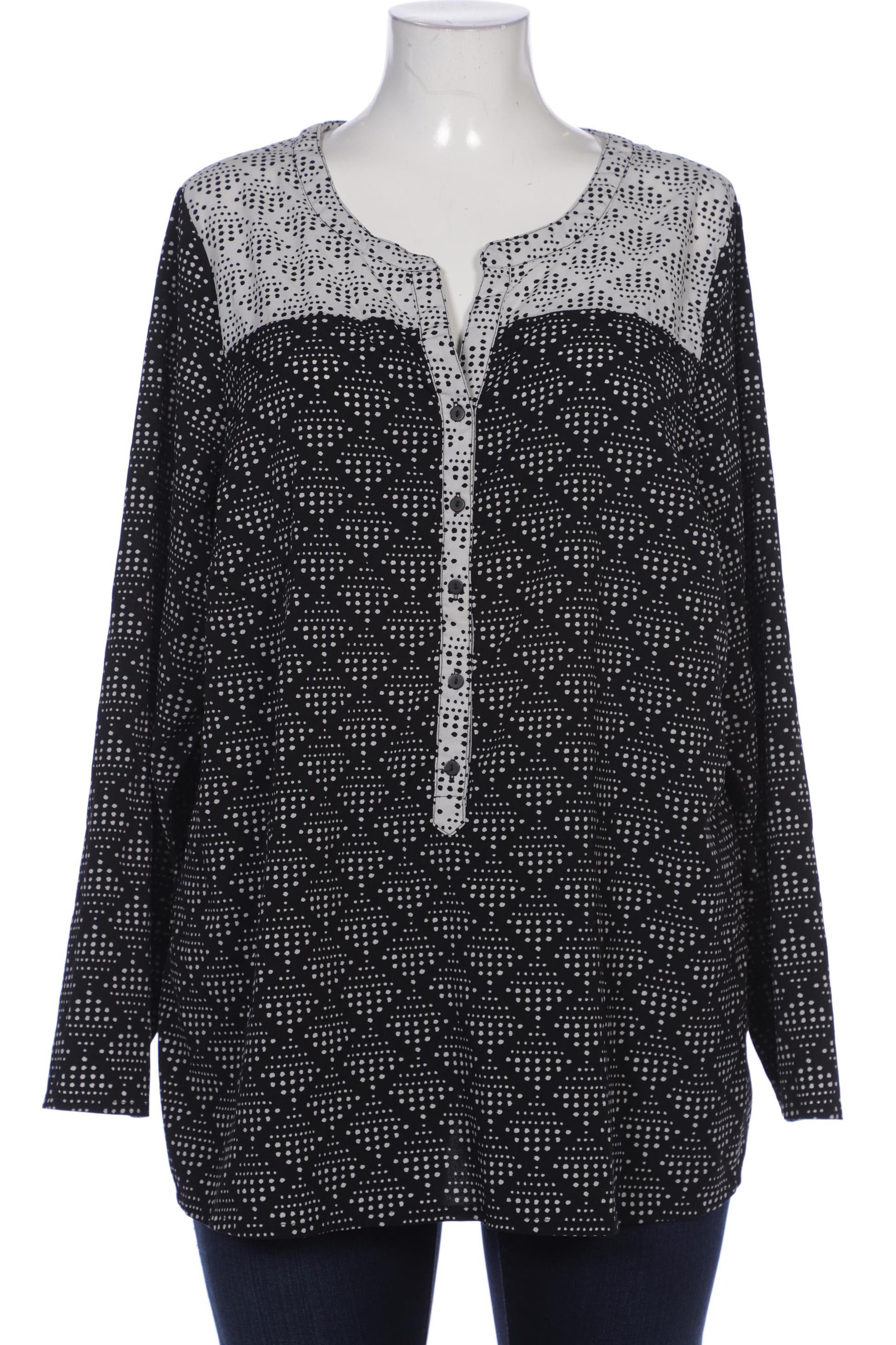 

Zizzi Damen Bluse, schwarz, Gr. 42