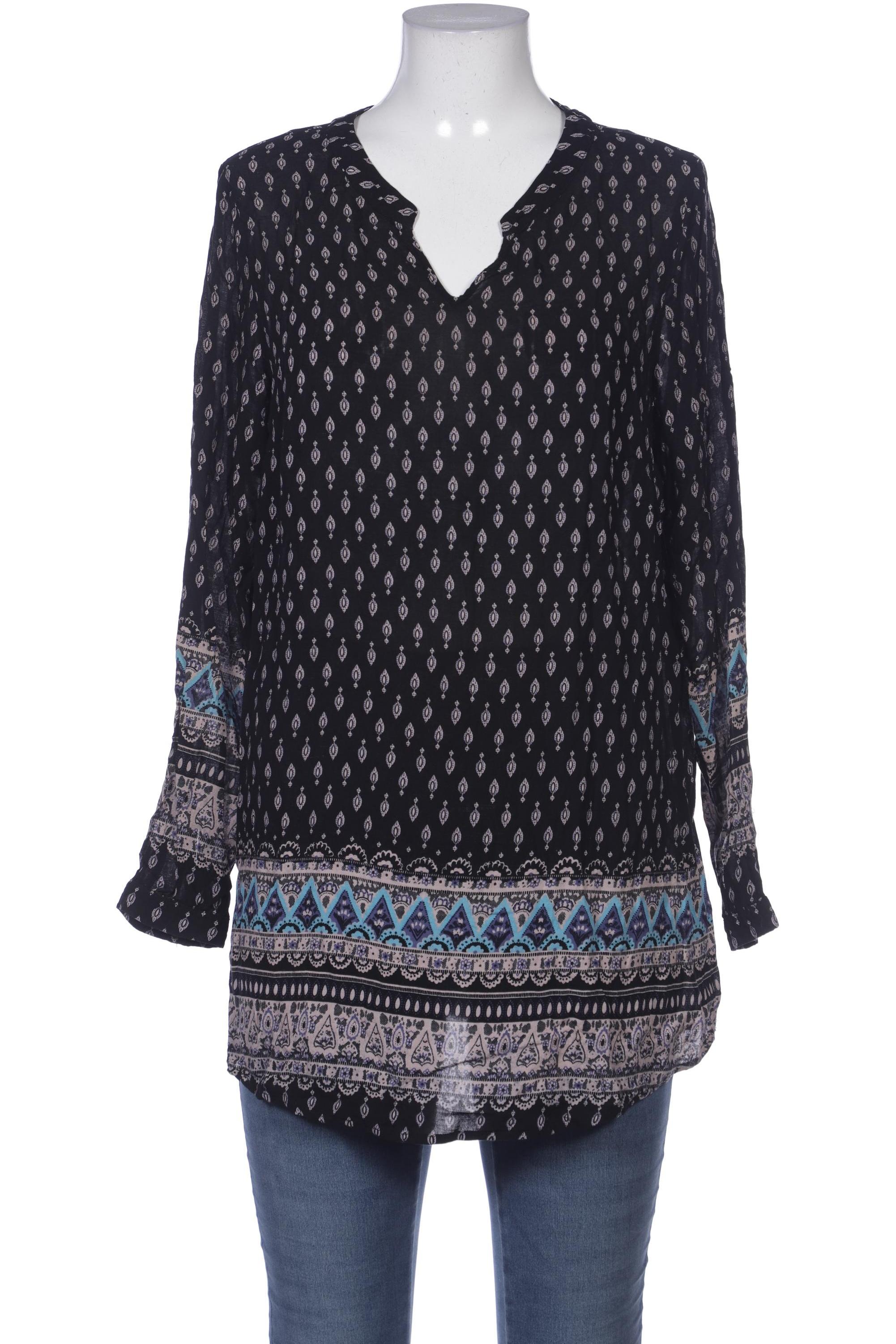 

Zizzi Damen Bluse, schwarz, Gr. 38