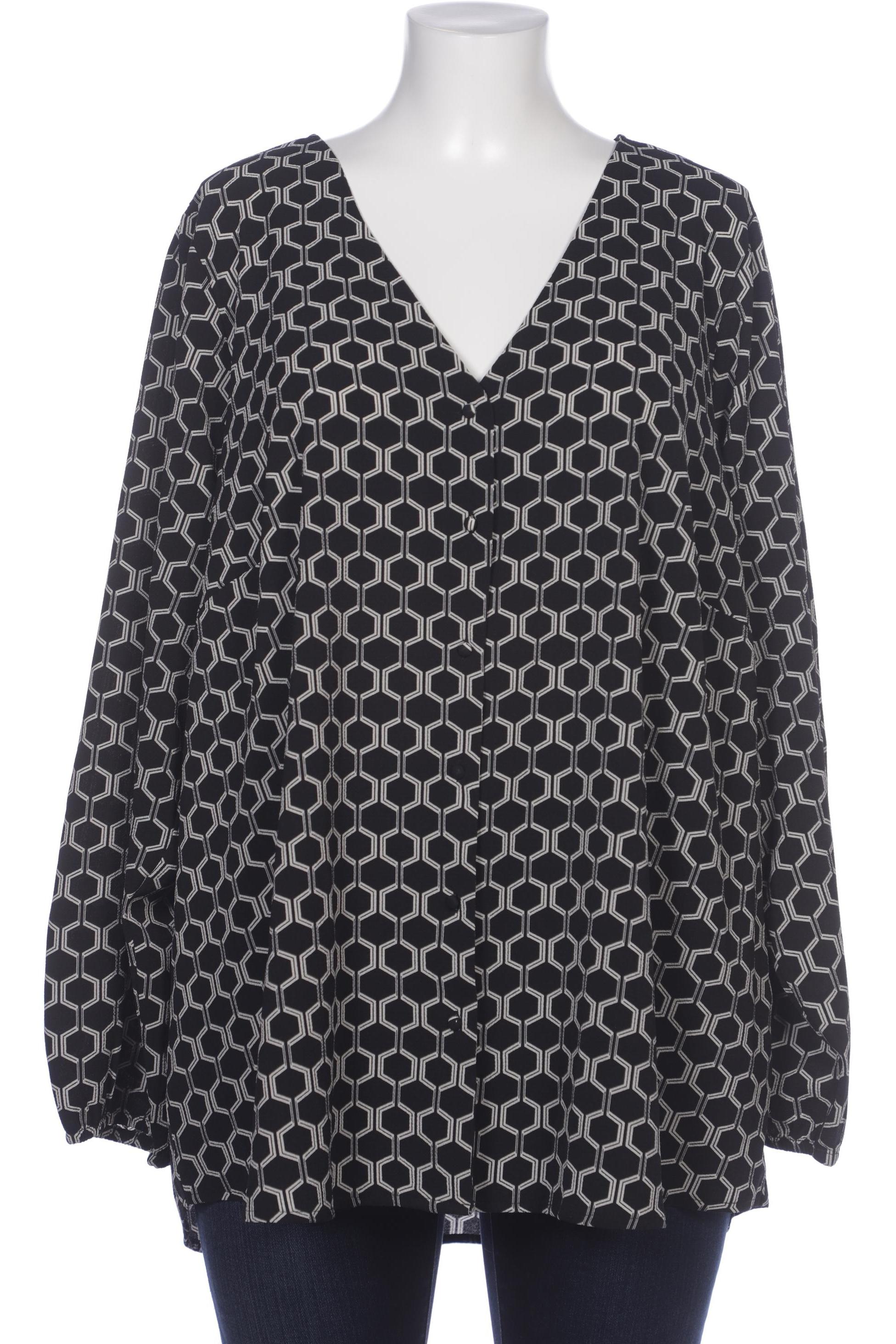 

Zizzi Damen Bluse, schwarz, Gr. 44