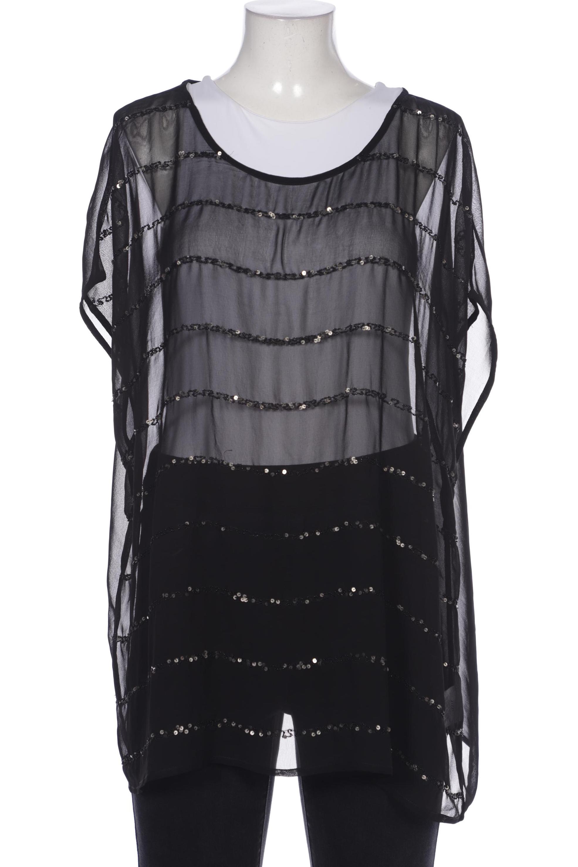 

Zizzi Damen Bluse, schwarz, Gr. 42