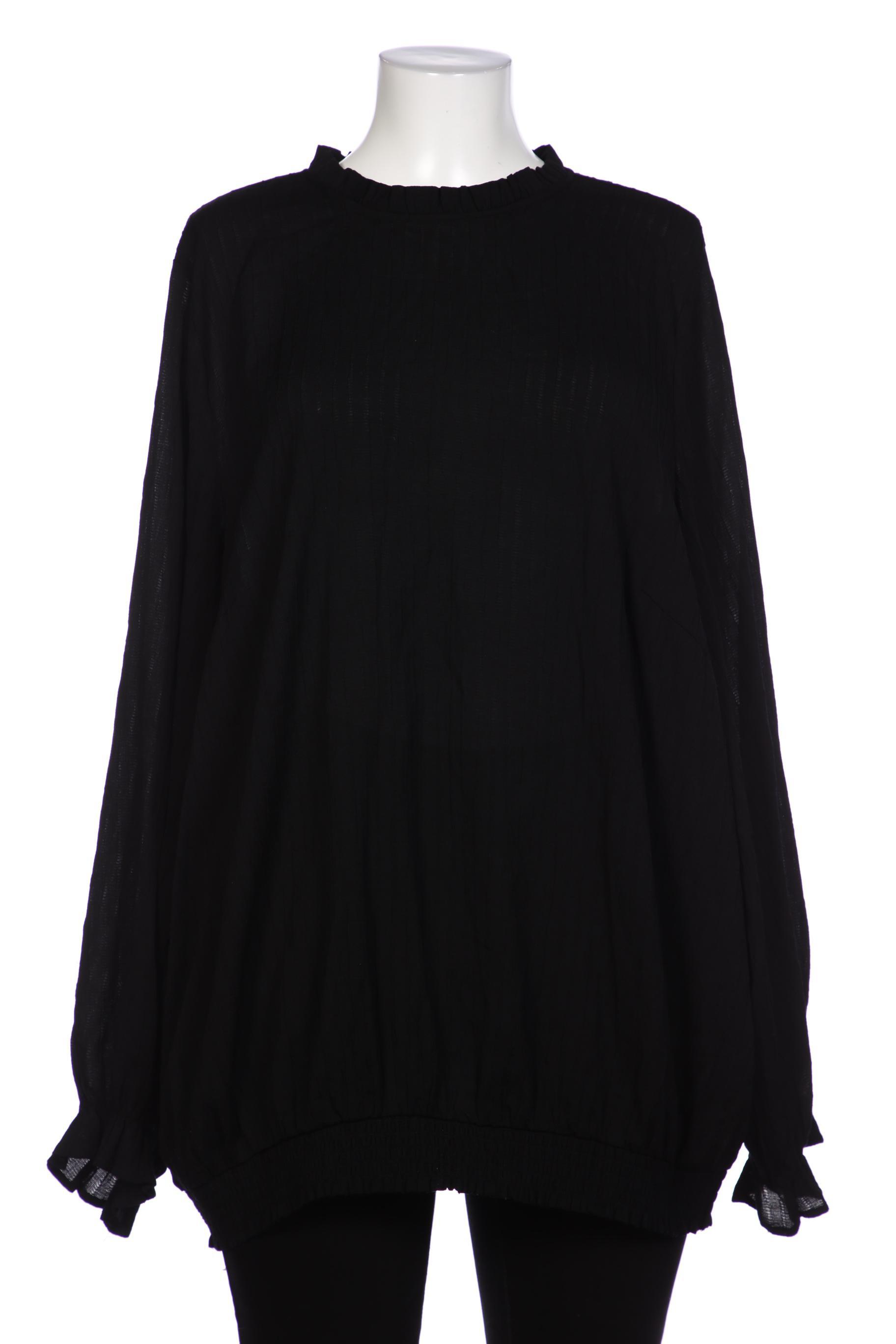 

Zizzi Damen Bluse, schwarz, Gr. 44