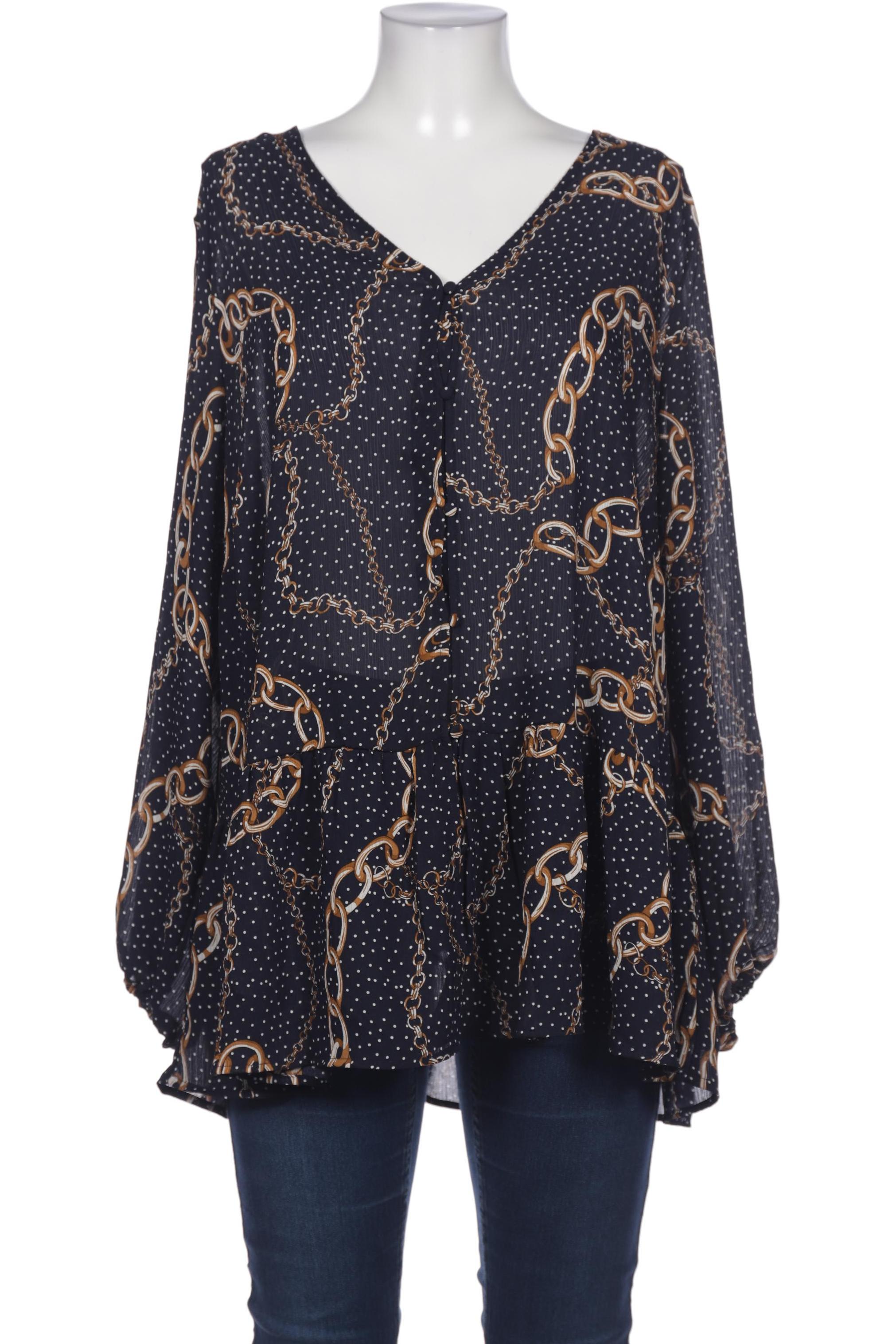 

Zizzi Damen Bluse, marineblau, Gr. 42