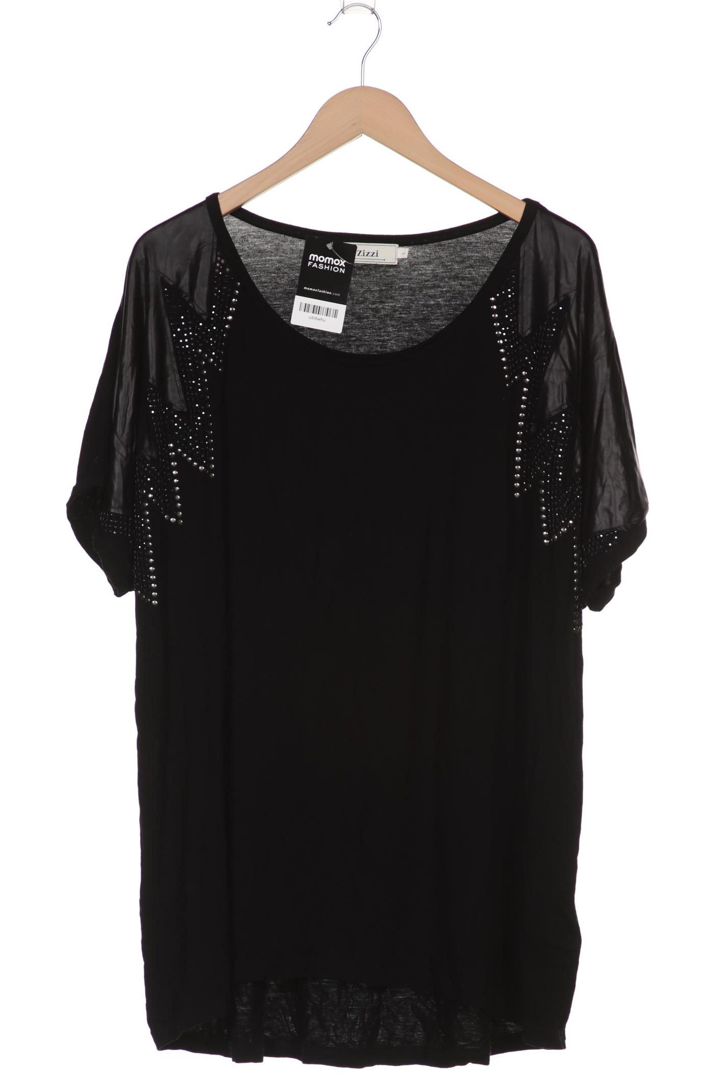

Zizzi Damen Bluse, schwarz, Gr. 42