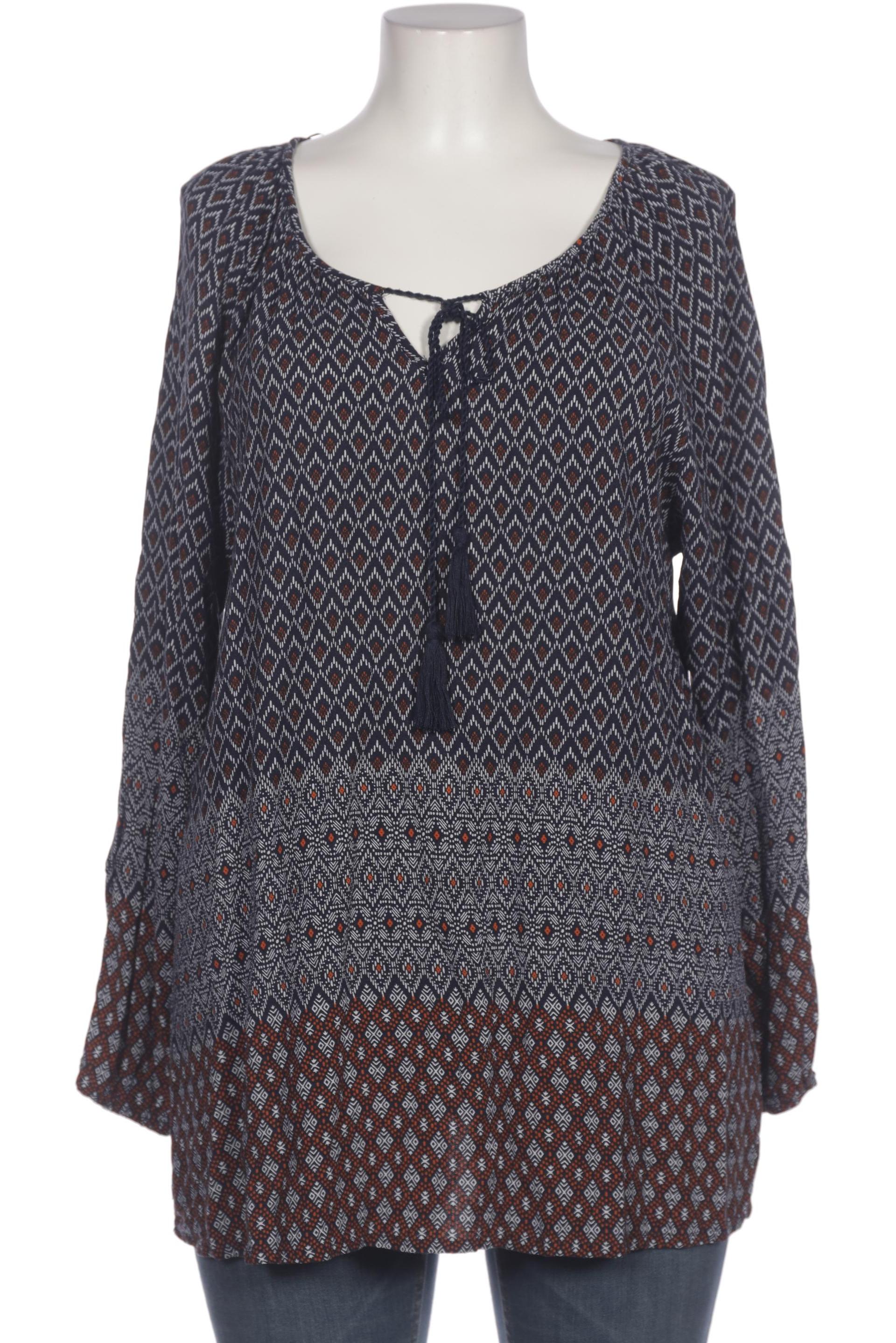 

Zizzi Damen Bluse, marineblau, Gr. 42