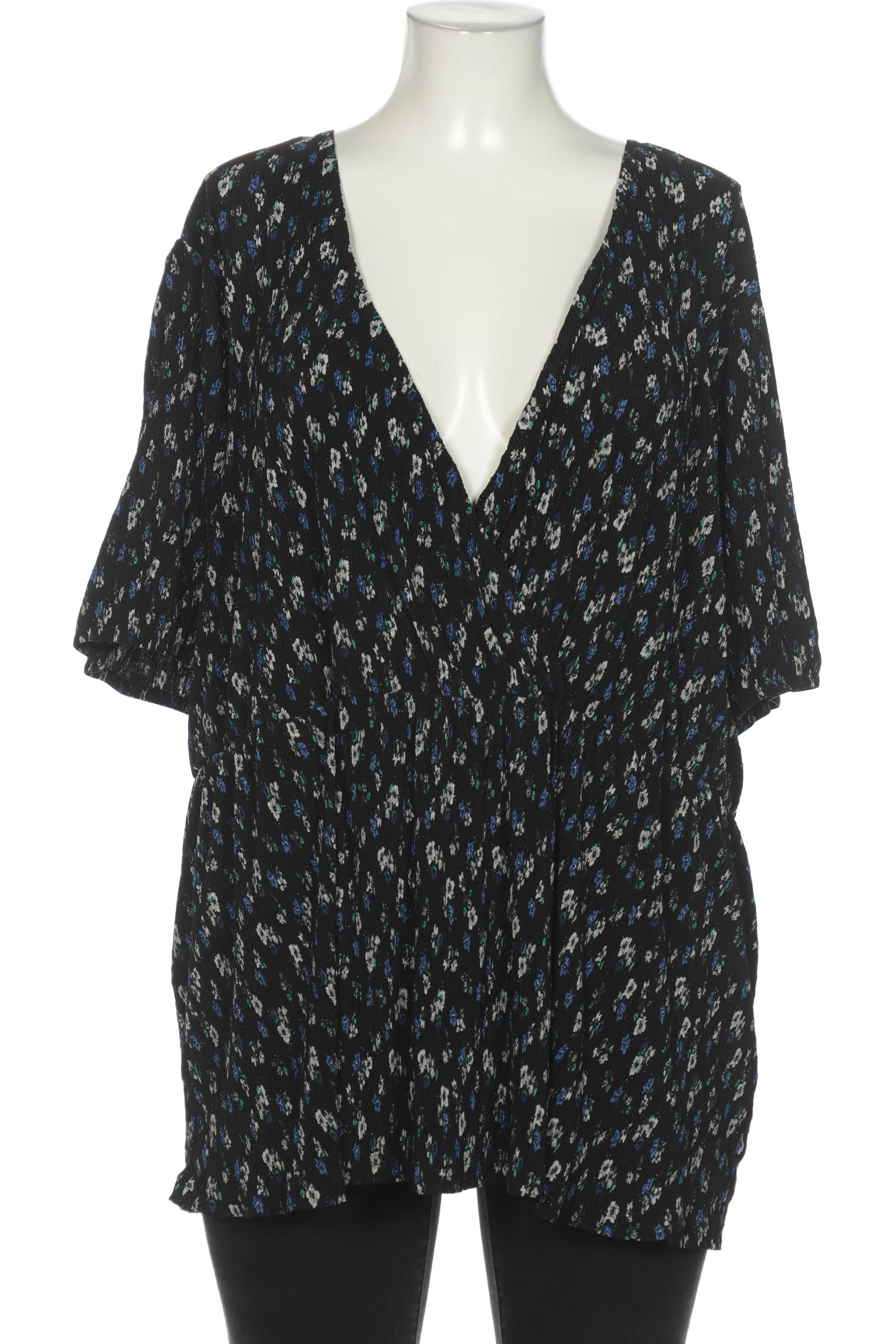 

Zizzi Damen Bluse, schwarz, Gr. 44