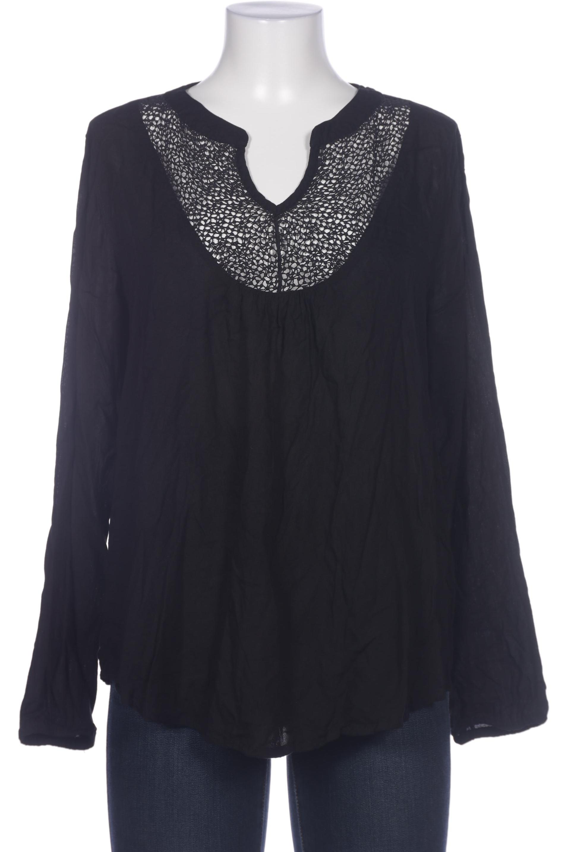 

Zizzi Damen Bluse, schwarz, Gr. 38